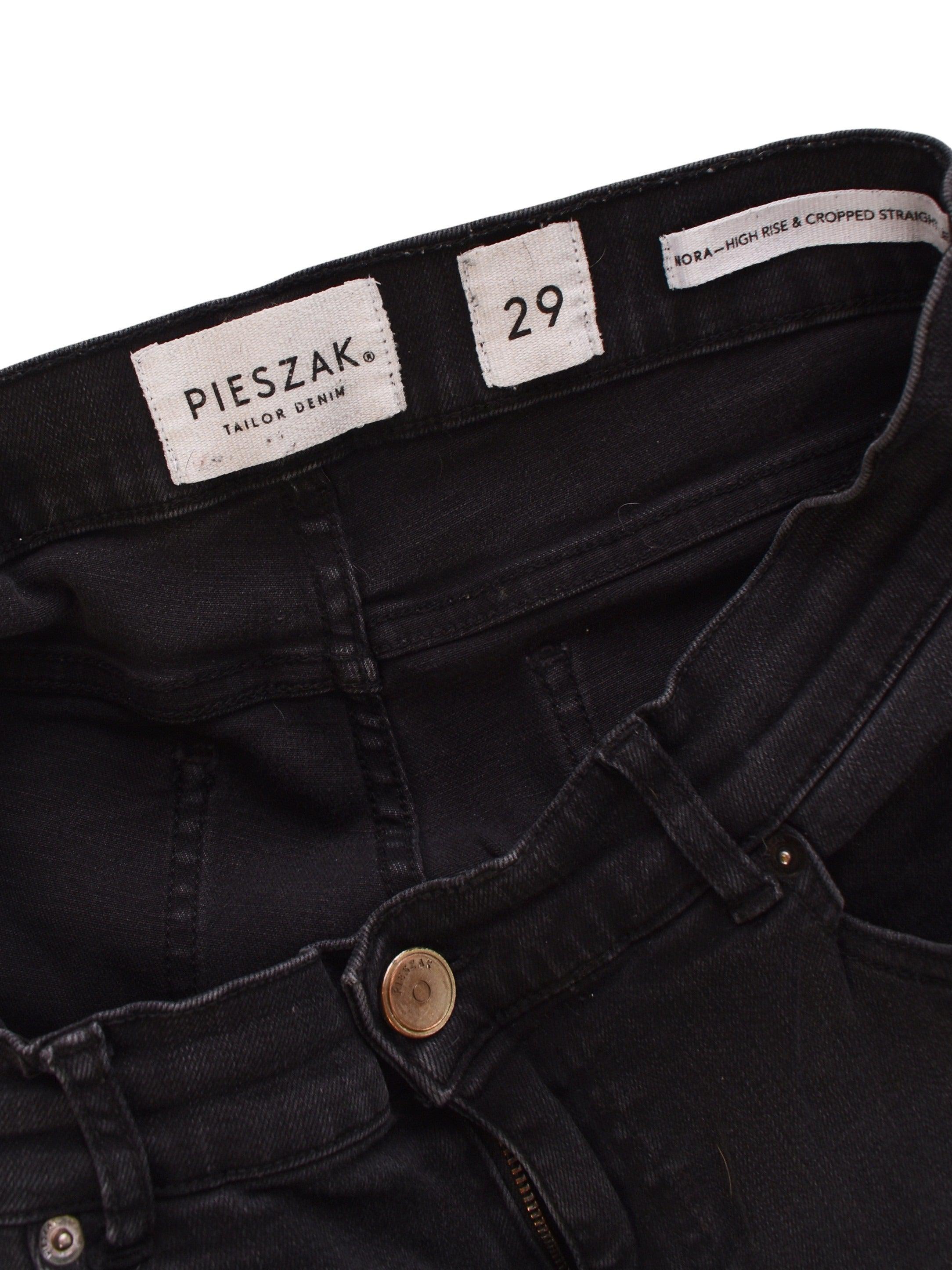 Pieszak Jeans - 29 / Sort / Kvinde - SassyLAB Secondhand