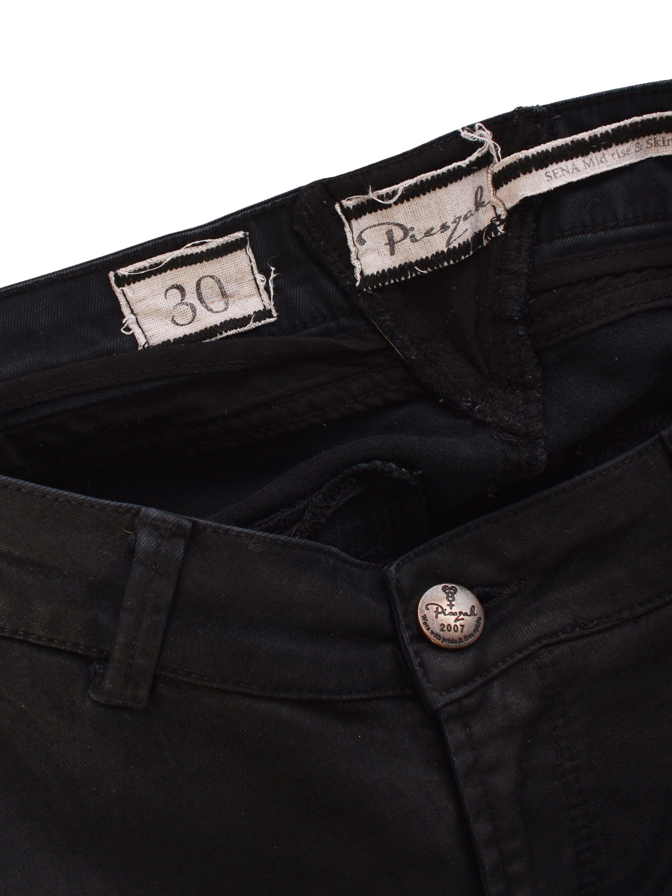 Pieszak Jeans - 30 / Sort / Kvinde - SassyLAB Secondhand