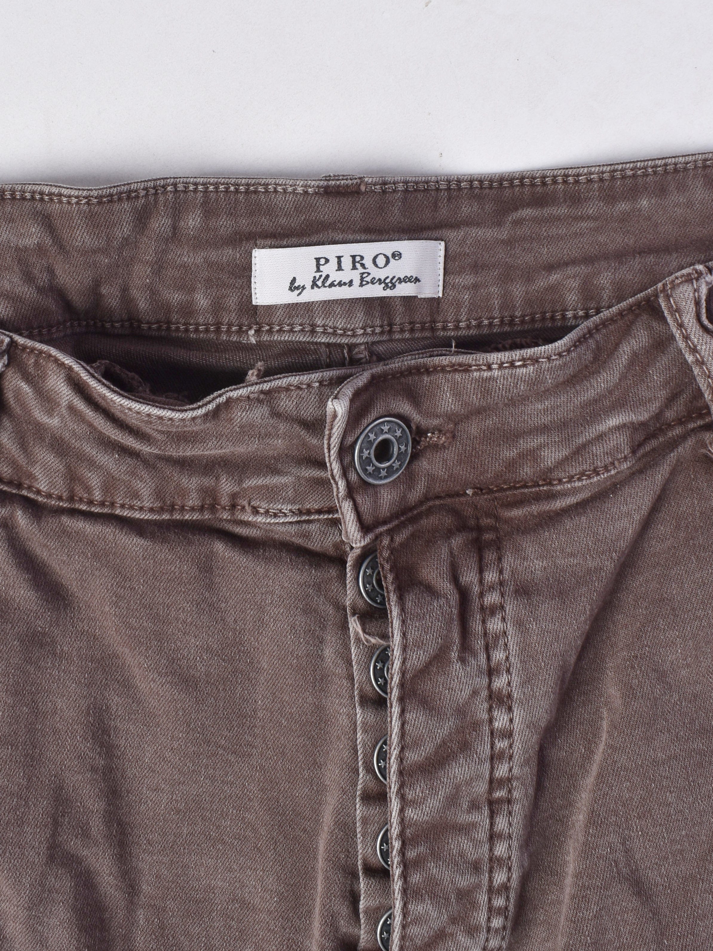 PIRO by Klaus Berggreen Jeans - S / Brun / Kvinde - SassyLAB Secondhand