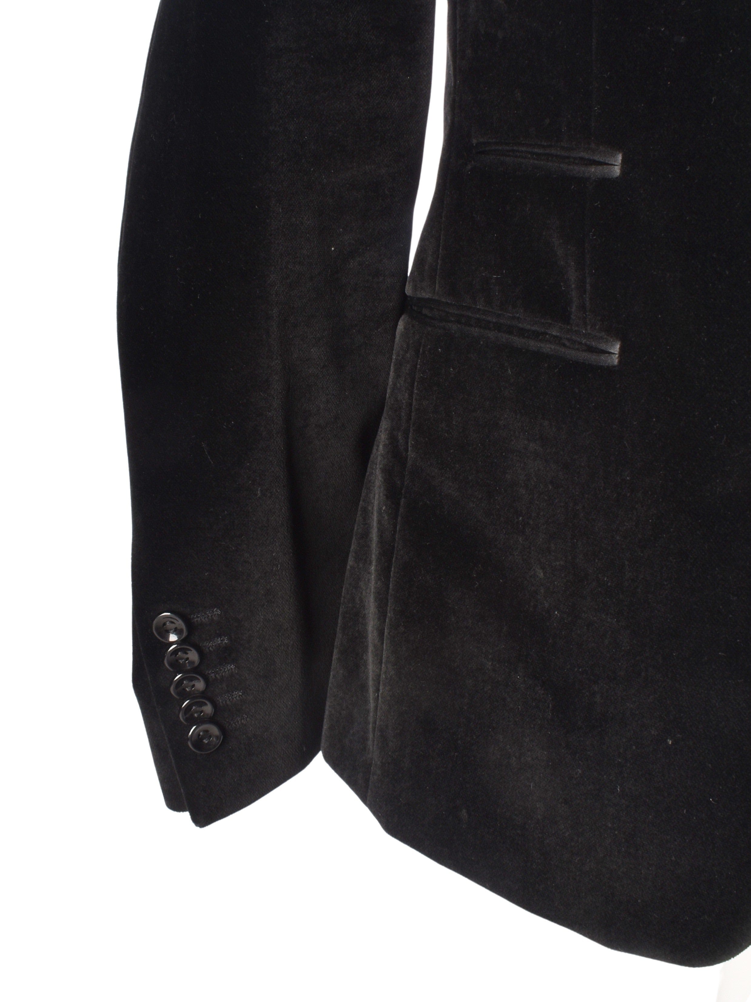 Pointes & Courtures Tradition Blazer - 48 / Sort / Mand - SassyLAB Secondhand