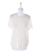 Polo Ralph Lauren Bluse - M / Hvid / Kvinde - SassyLAB Secondhand