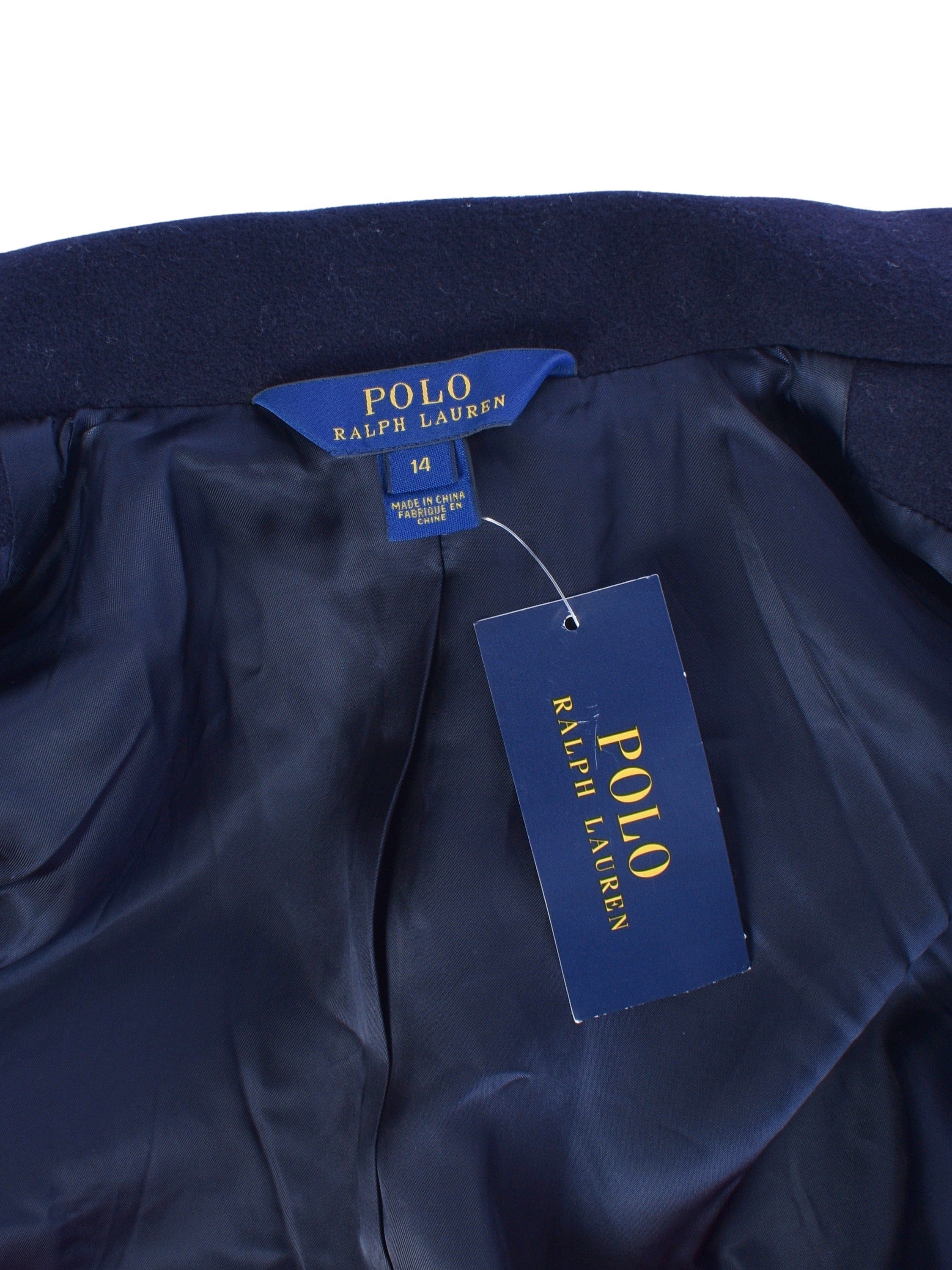 Polo Ralph Lauren Jakke - M / Blå / Kvinde - SassyLAB Secondhand