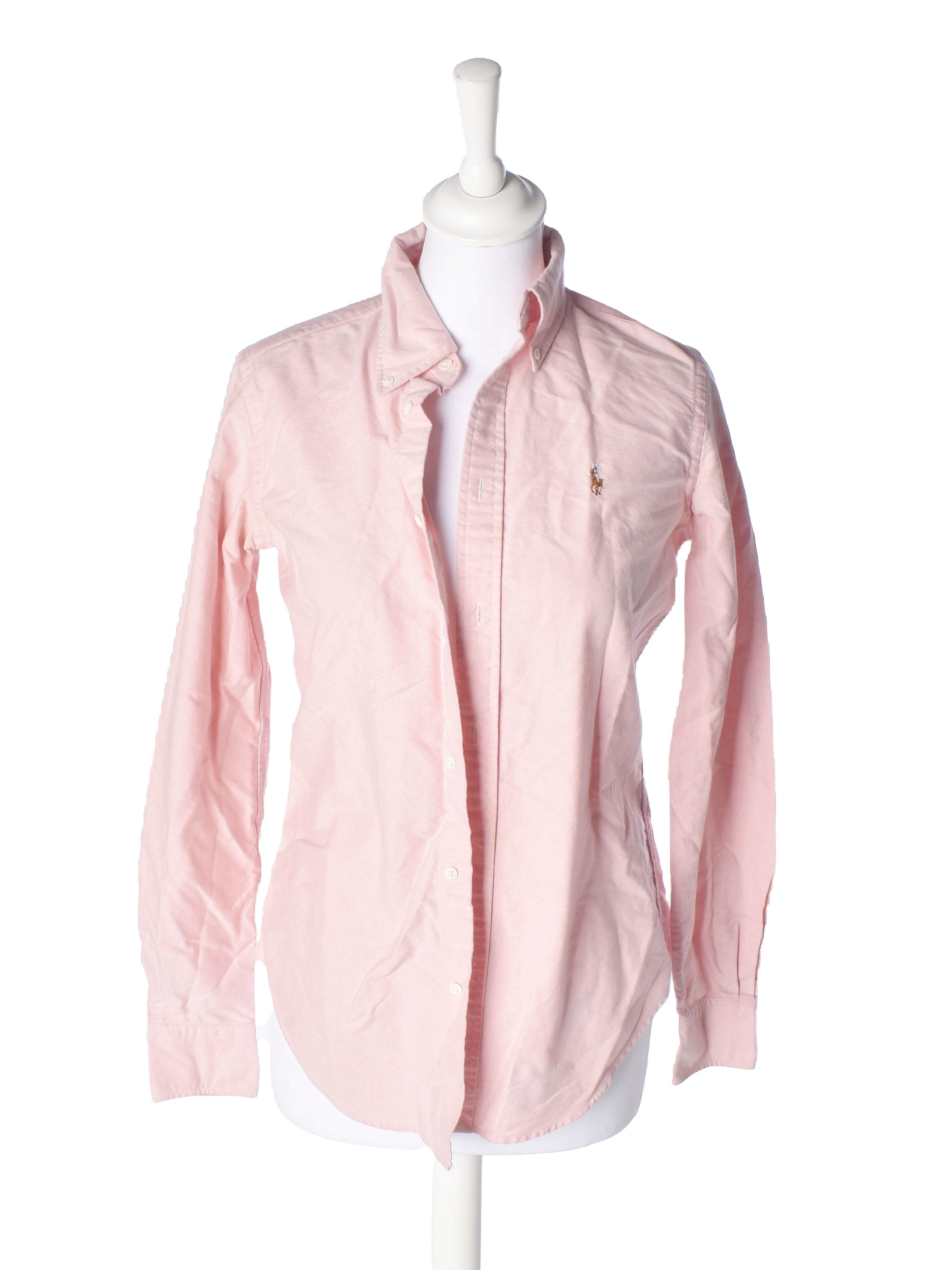 Polo Ralph Lauren Skjorte - XS / Rosa / Kvinde - SassyLAB Secondhand