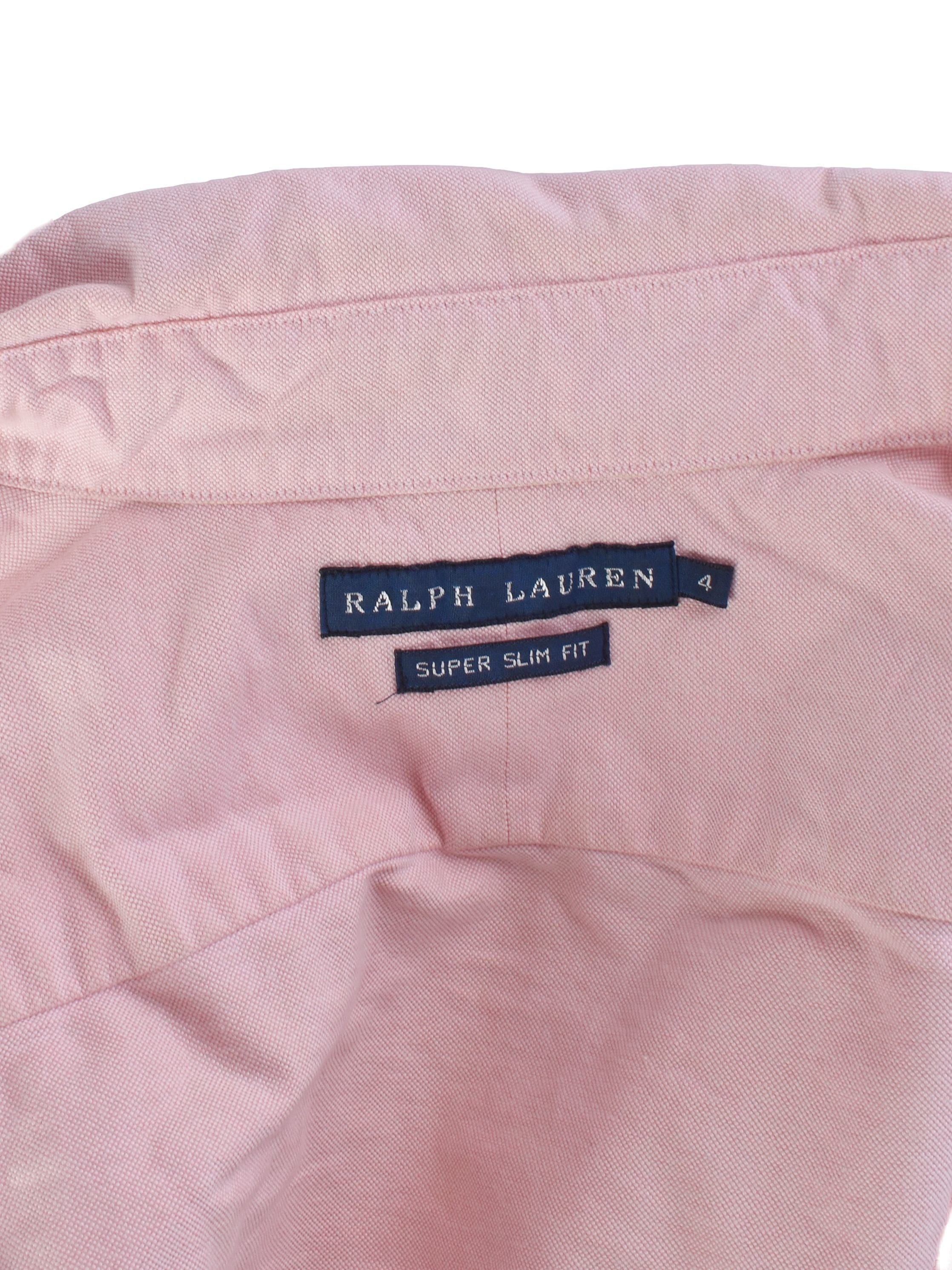 Polo Ralph Lauren Skjorte - XS / Rosa / Kvinde - SassyLAB Secondhand