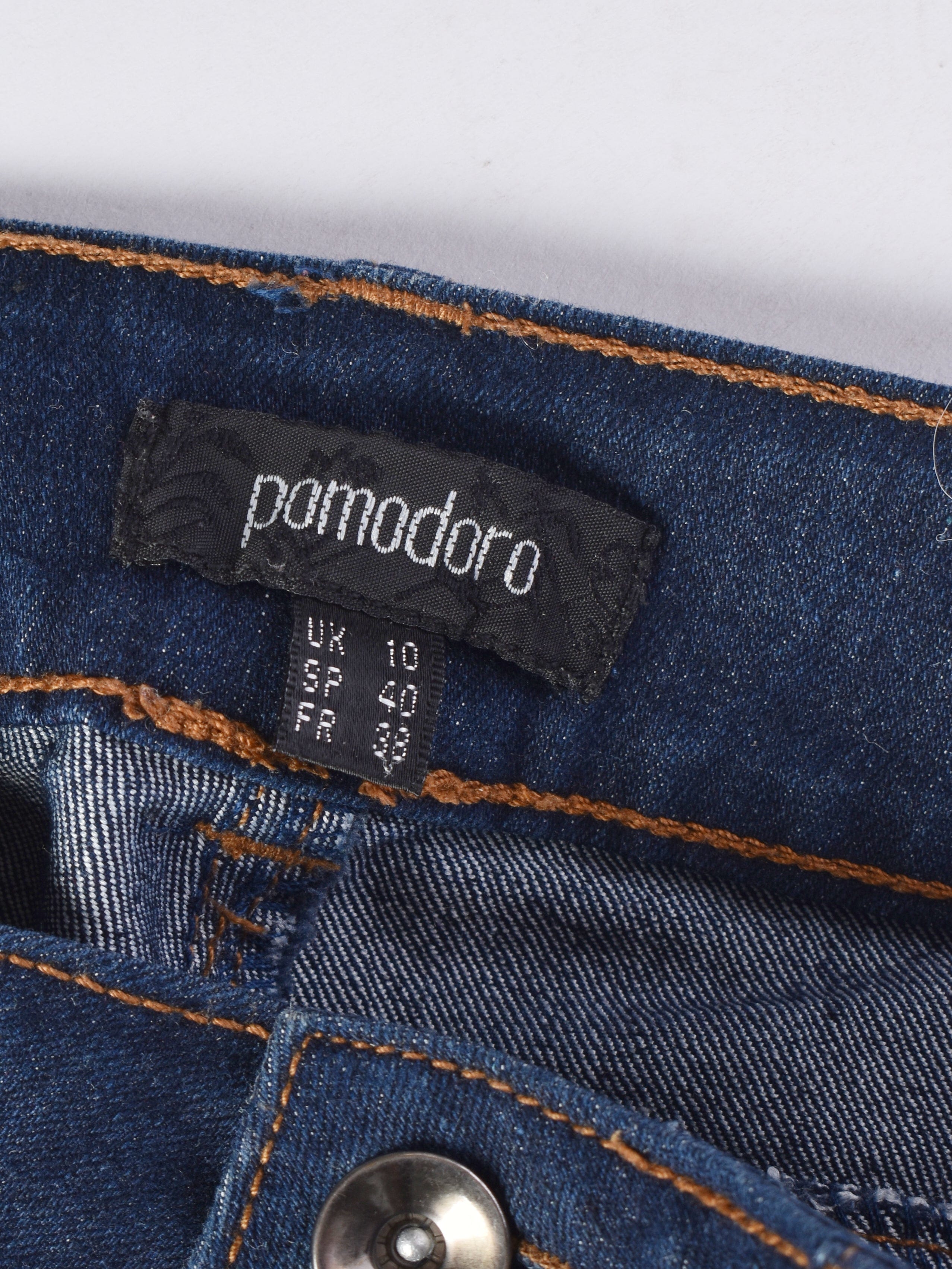 Pomodoro Jeans - S / Blå / Kvinde - SassyLAB Secondhand