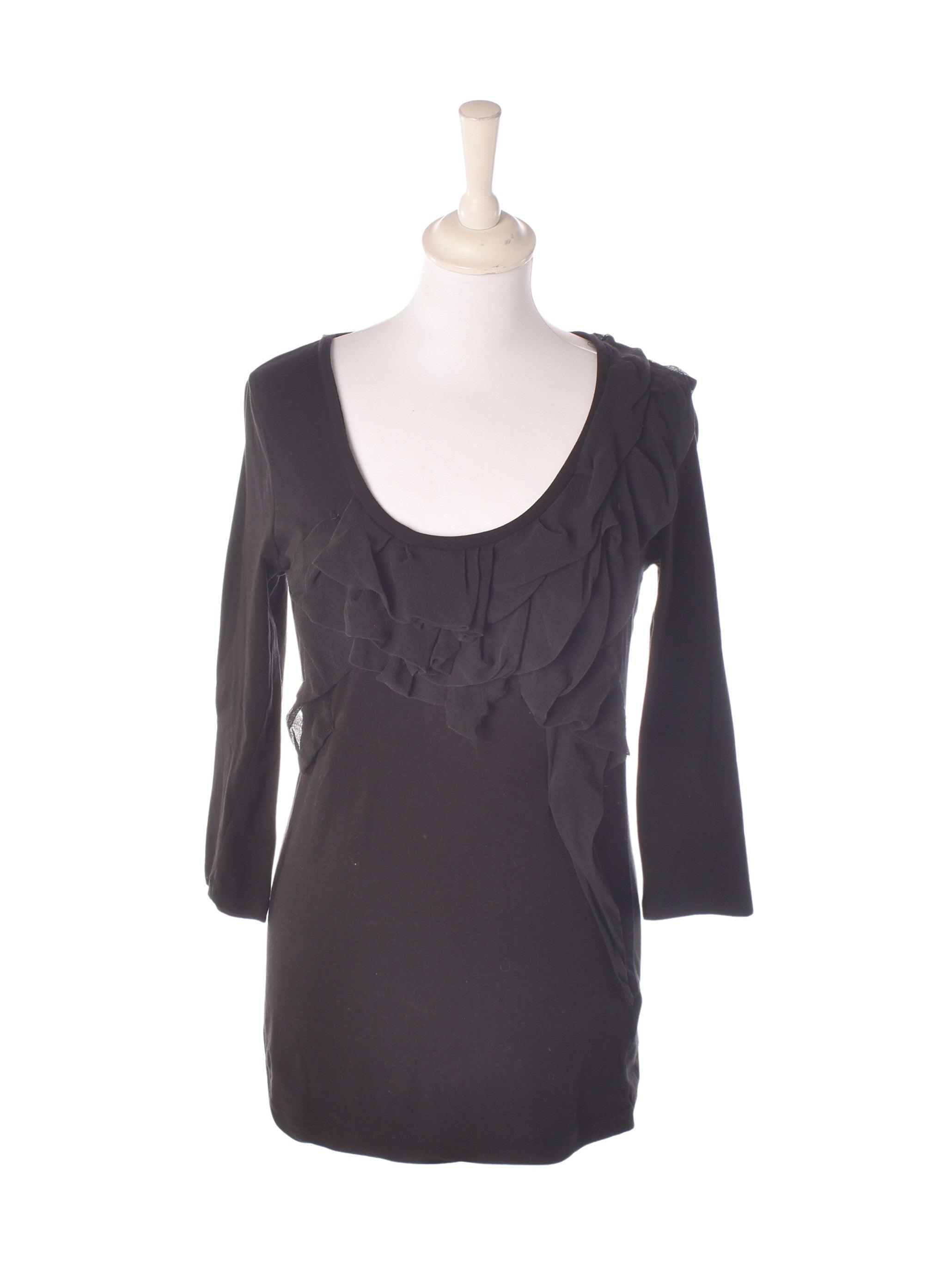 Portmans Bluse - M / Sort / Kvinde - SassyLAB Secondhand