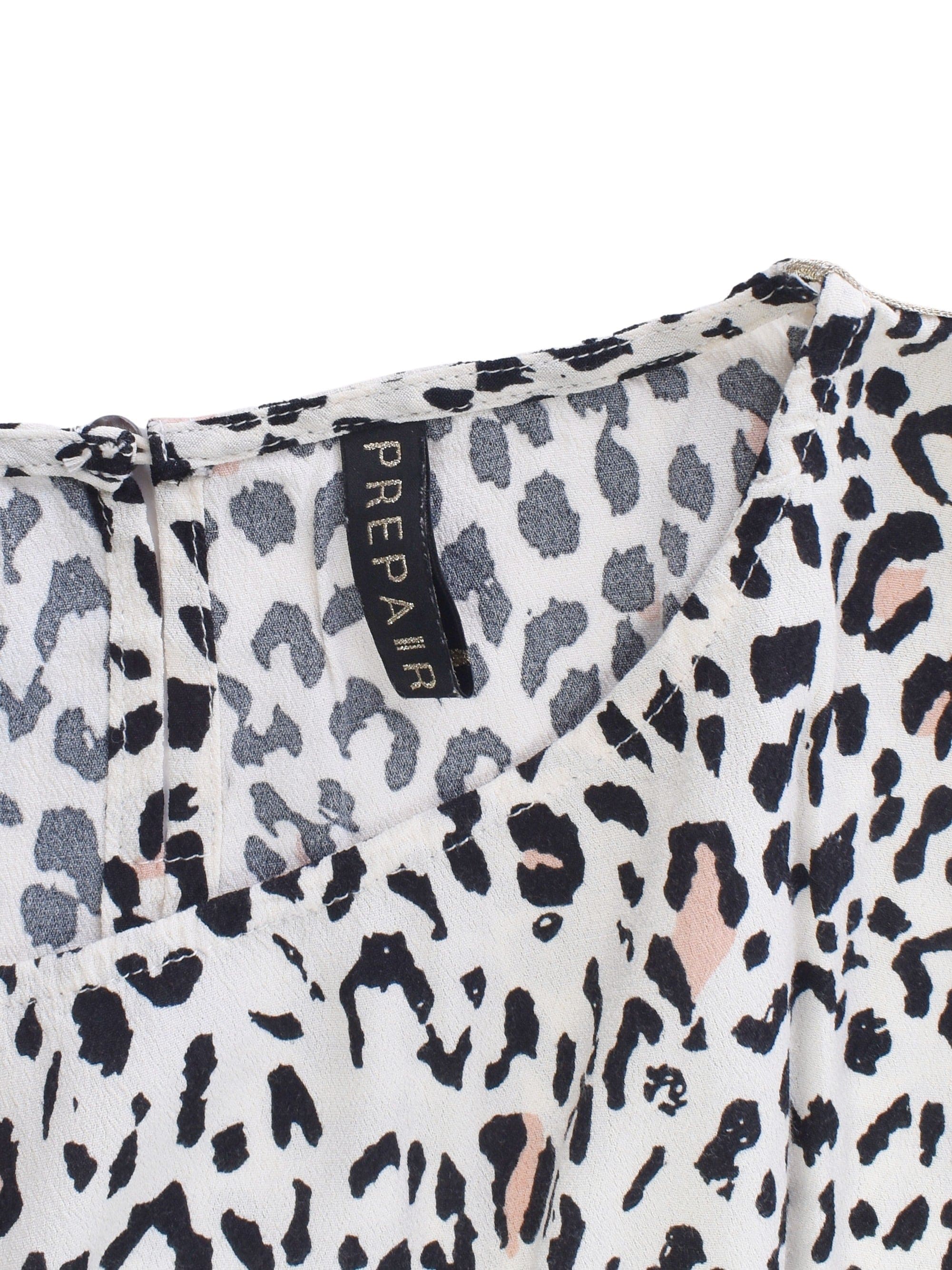 Prepair Bluse - XS / Dyreprint / Kvinde - SassyLAB Secondhand