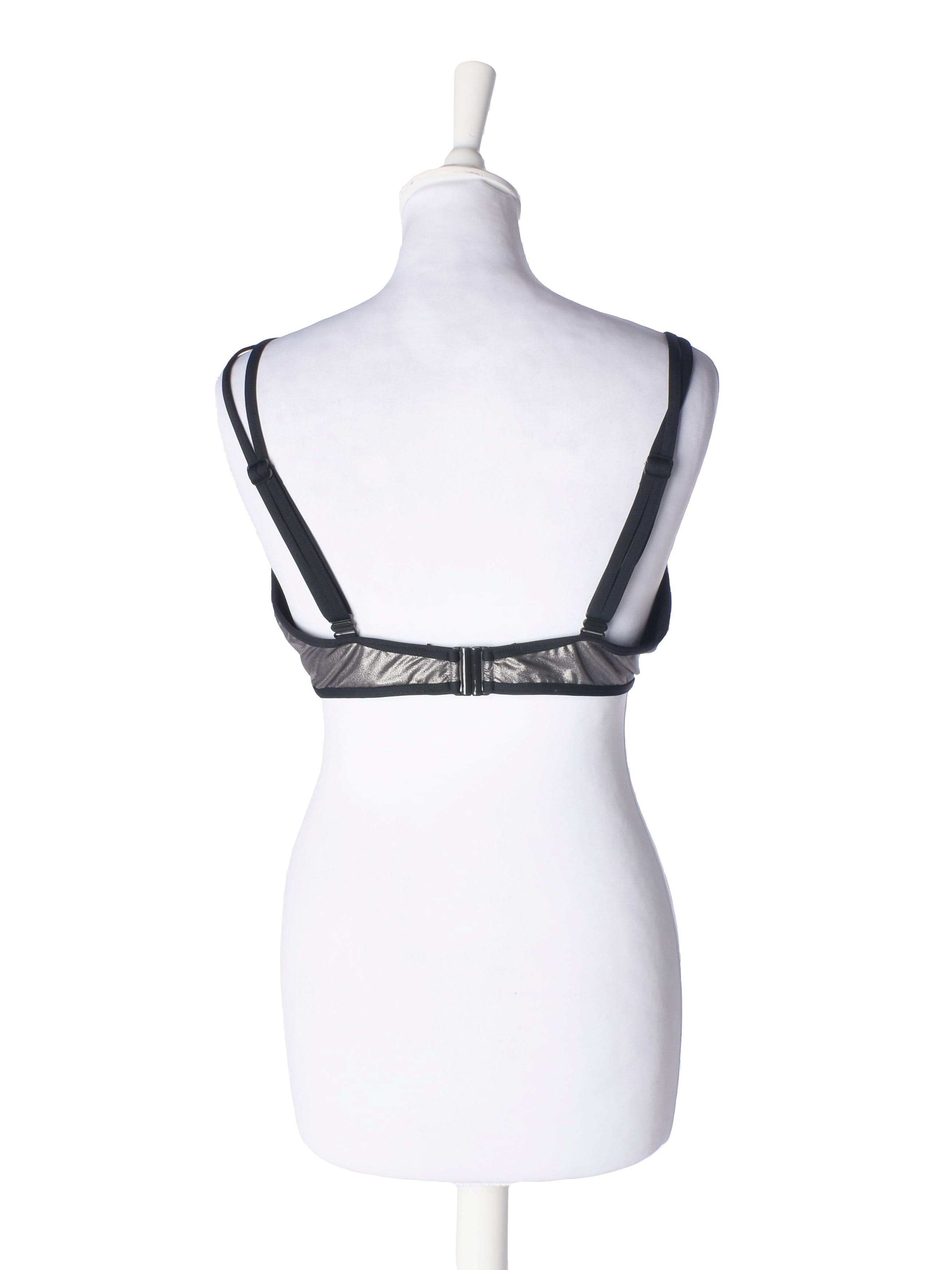 PrimaDonna Bikini - 38/E80 / Sølv / Kvinde - SassyLAB Secondhand