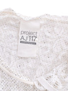 Project AJ117 Bluse - L / Hvid / Kvinde - SassyLAB Secondhand