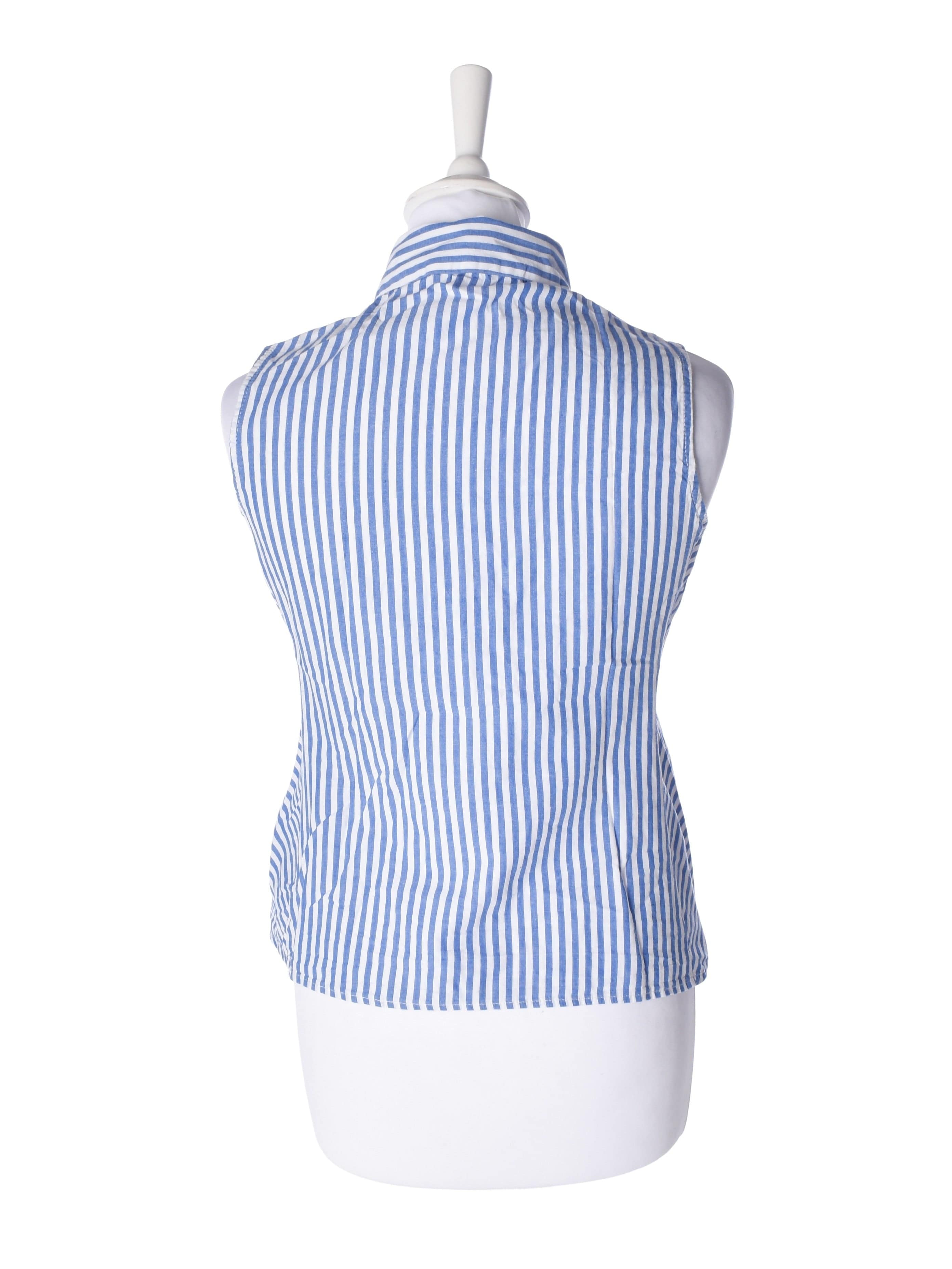 Project Unkown Bluse - S / Blå / Kvinde - SassyLAB Secondhand