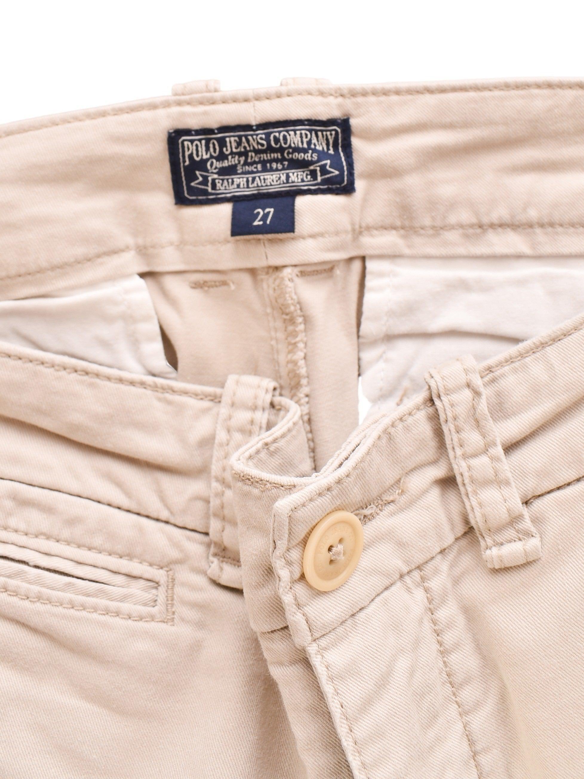 Ralph Lauren POLO Bukser - W27 / Beige / Kvinde - SassyLAB Secondhand