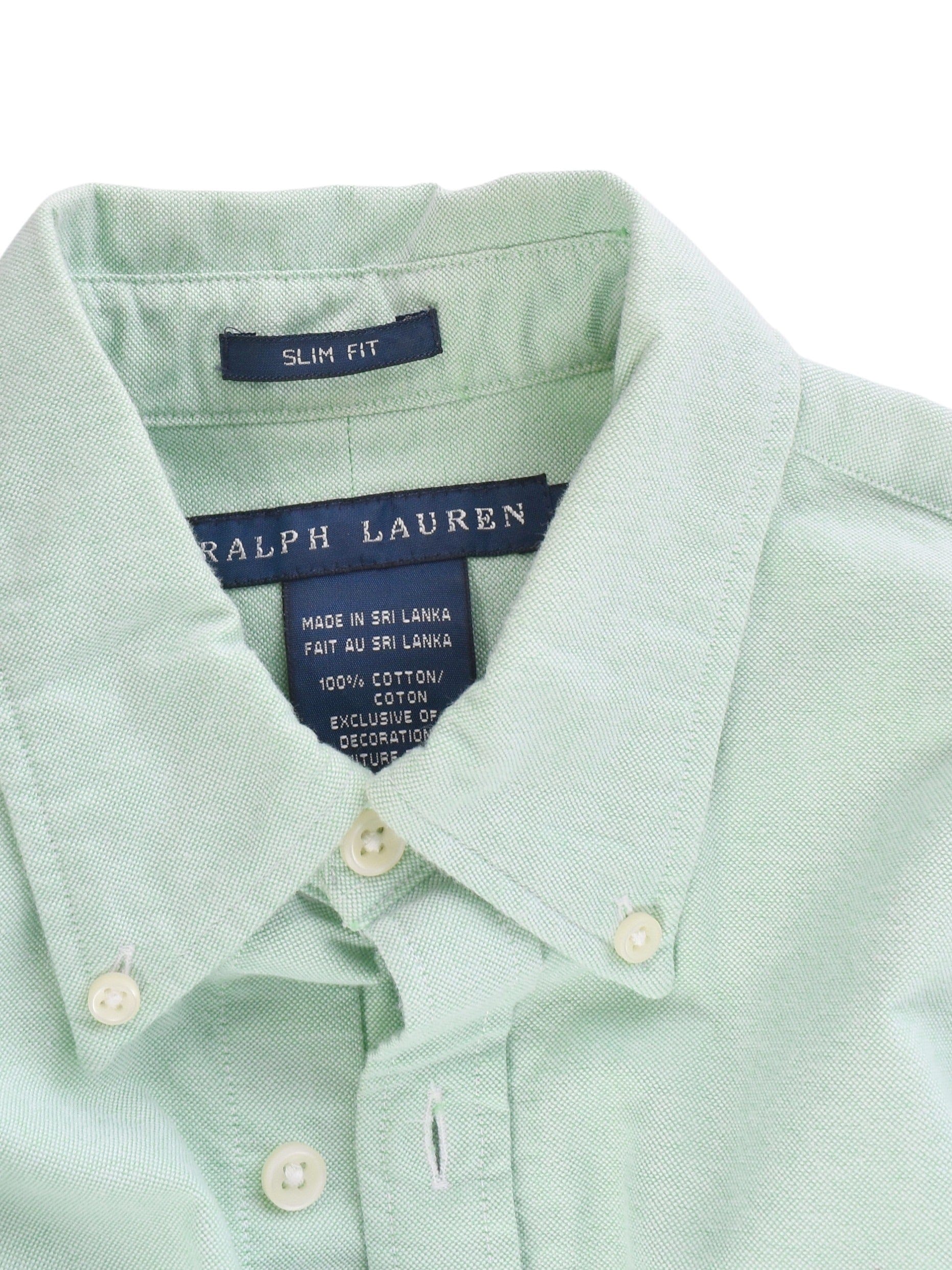 Ralph Lauren Skjorte - XS / Grøn / Kvinde - SassyLAB Secondhand