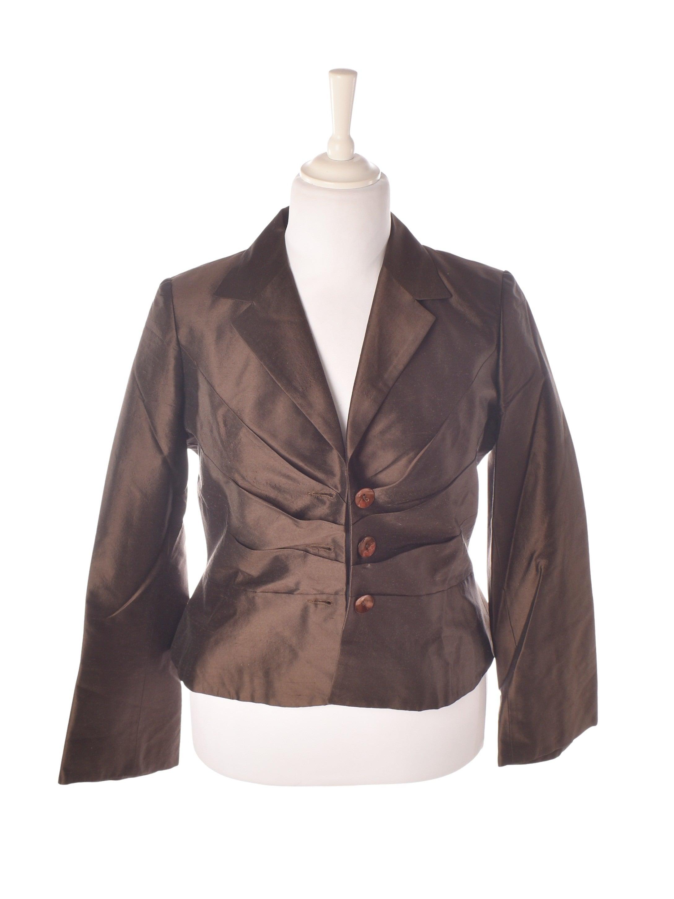 Renate Nucci Blazer - 46 / Brun / Kvinde - SassyLAB Secondhand