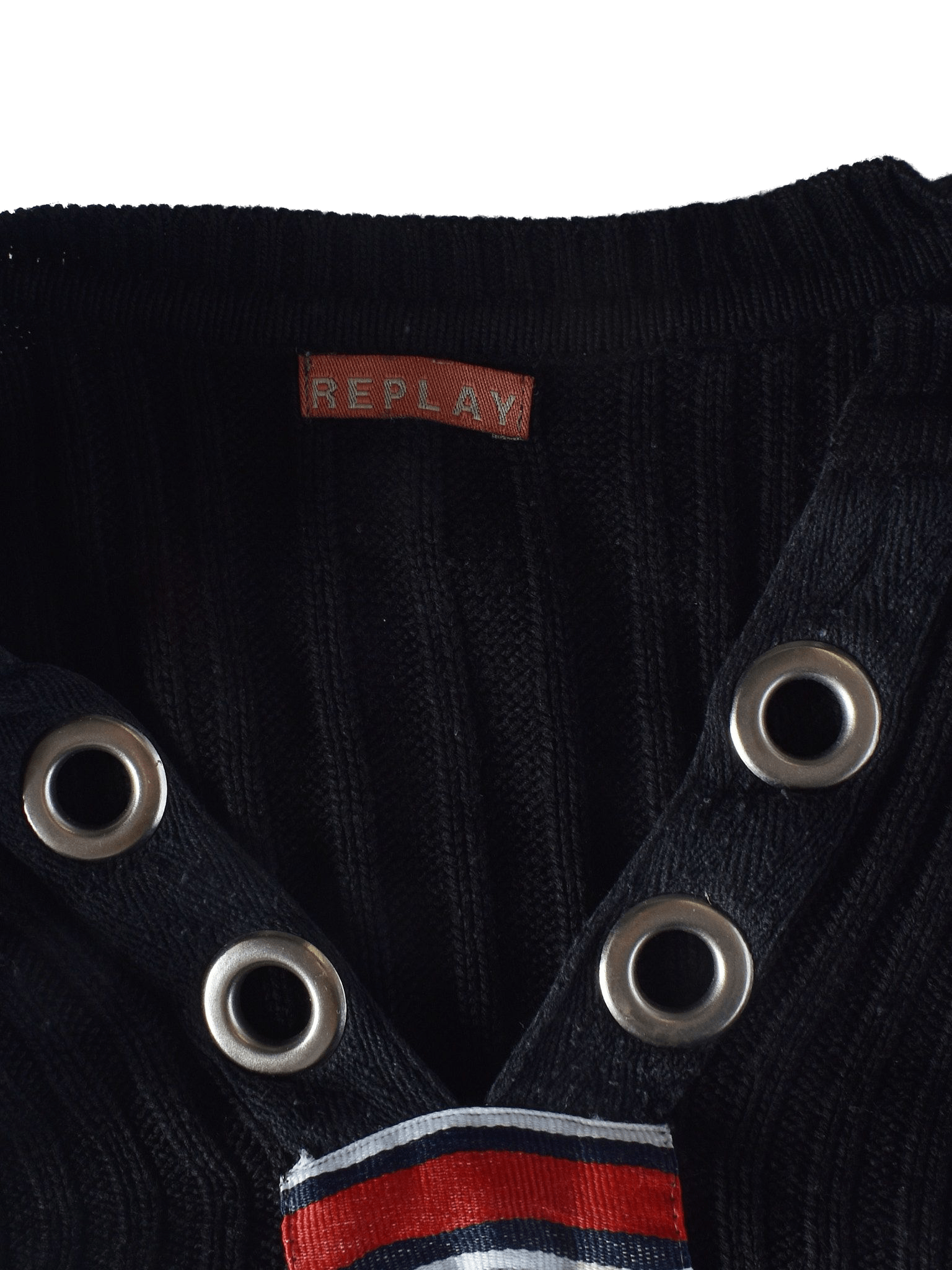Replay Sweater - XXL / Sort / Mand - SassyLAB Secondhand
