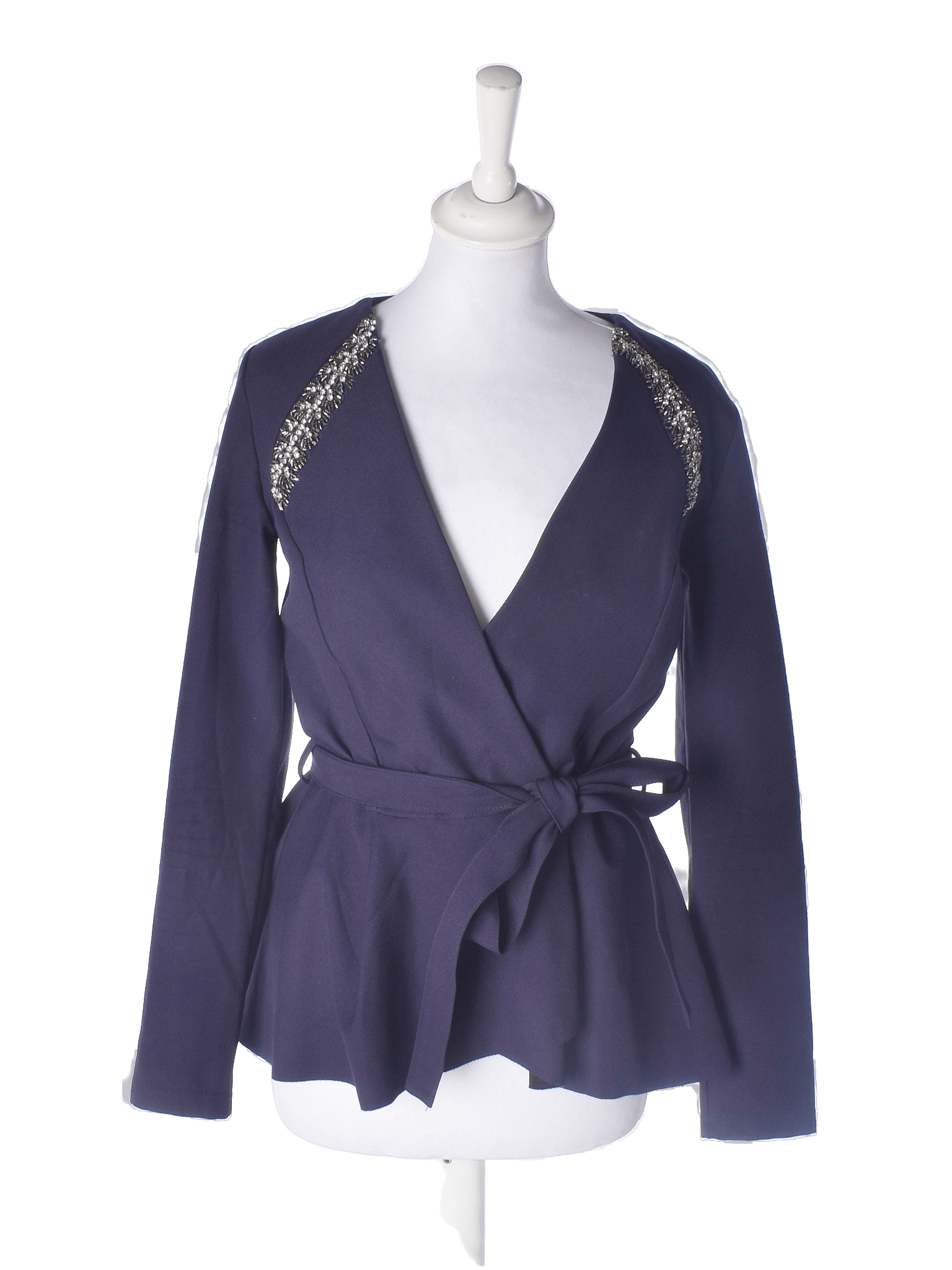 River Island Jakke - 34 / Blå / Kvinde - SassyLAB Secondhand