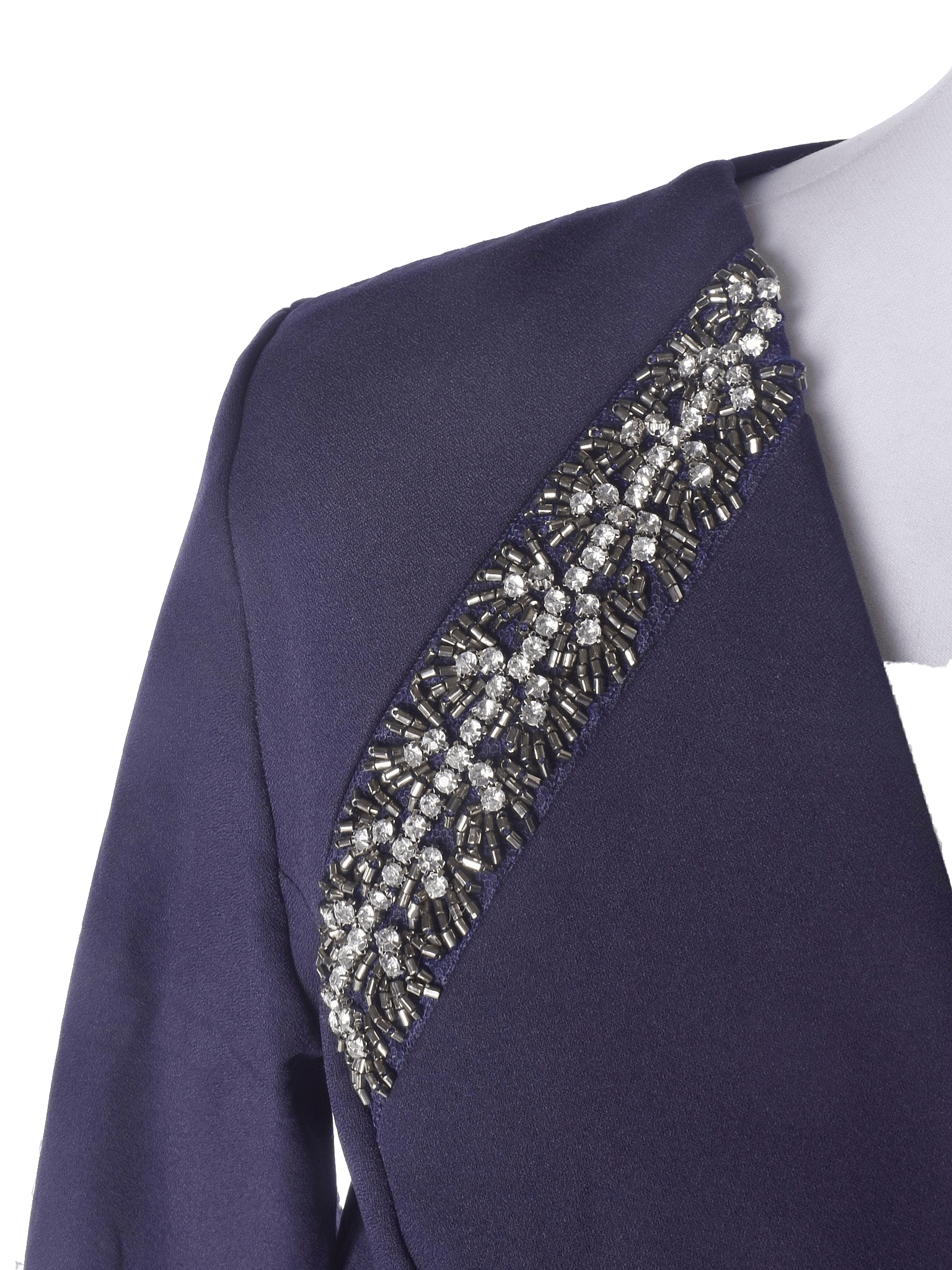 River Island Jakke - 34 / Blå / Kvinde - SassyLAB Secondhand
