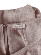 River Island Kjole - 14 / Beige / Kvinde - SassyLAB Secondhand