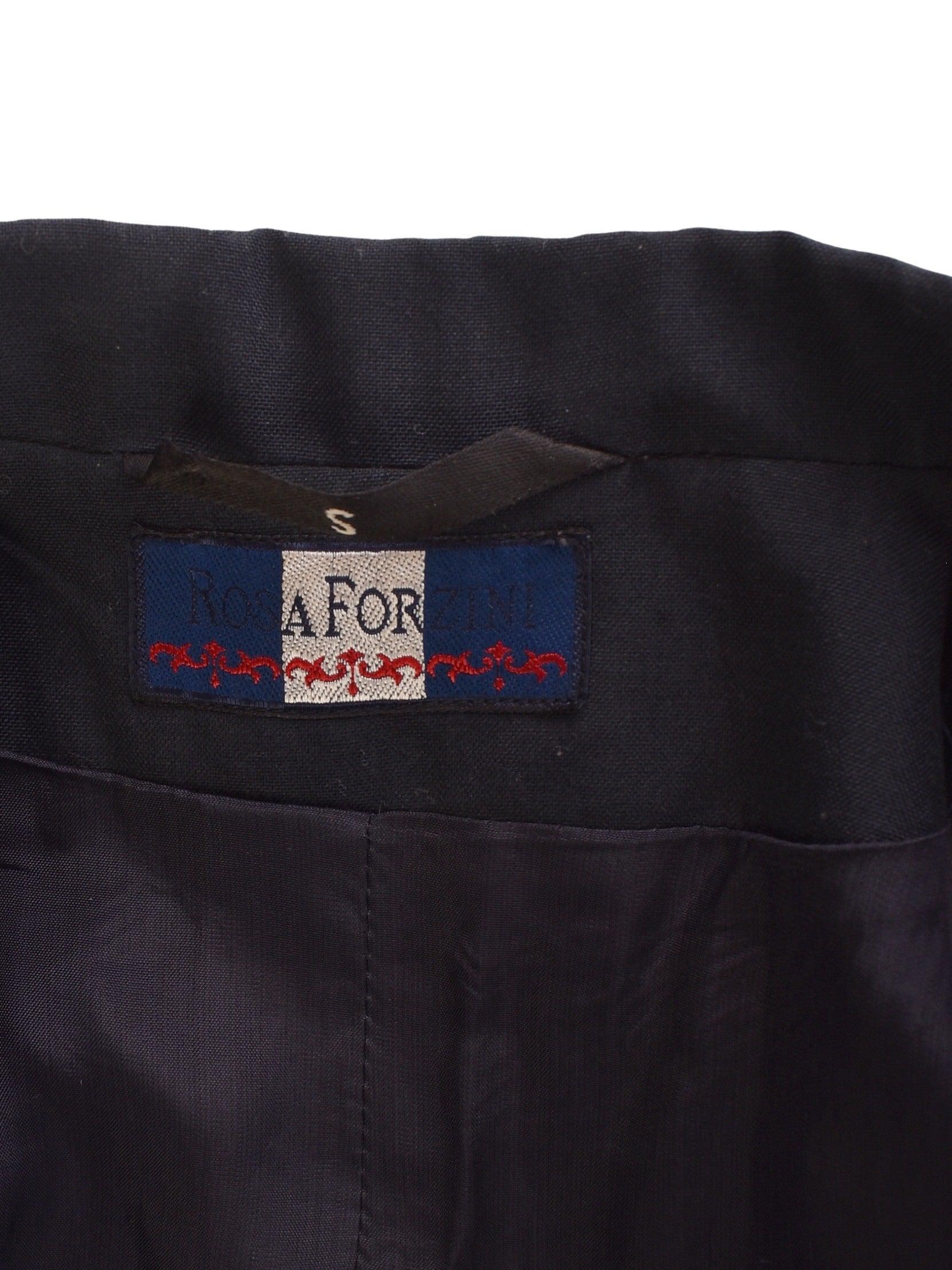 Rosa Forzini Blazer - S / Sort / Kvinde - SassyLAB Secondhand
