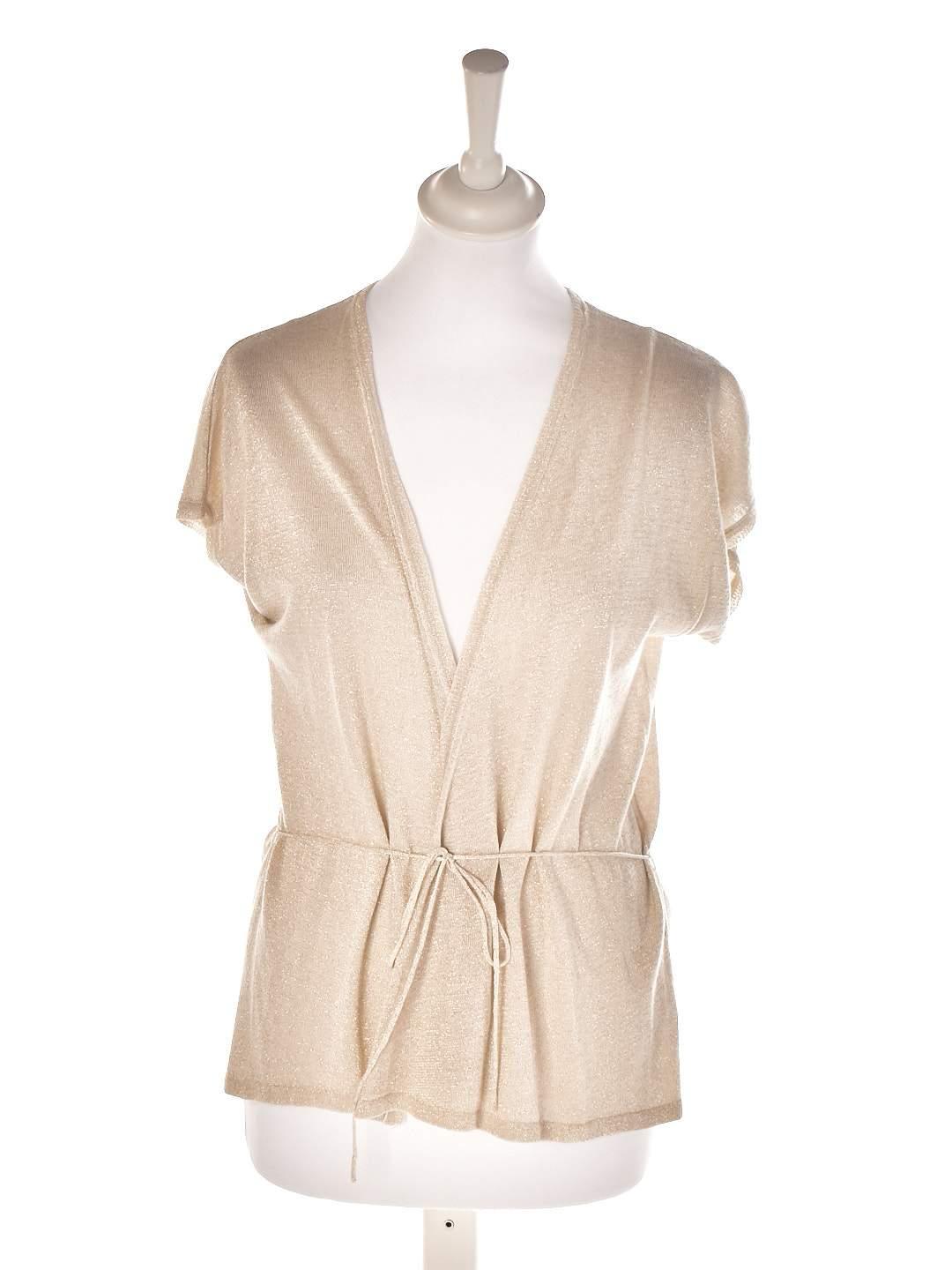 Rosemunde Cardigan - XS / Beige / Kvinde - SassyLAB Secondhand