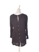 Rue de Femme Bluse - S / Sort / Kvinde - SassyLAB Secondhand