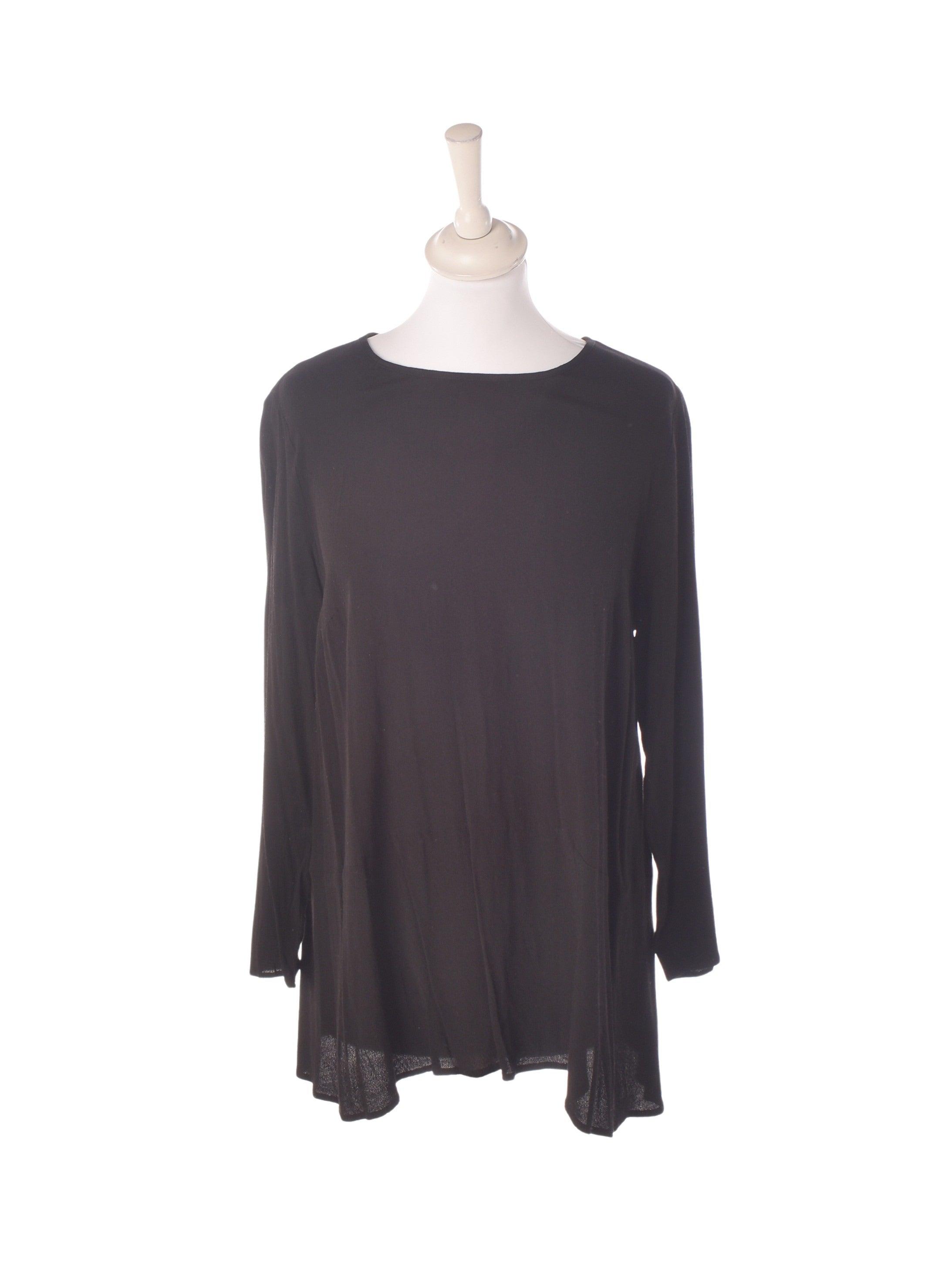 Rue de Femme Bluse - S / Sort / Kvinde - SassyLAB Secondhand