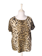 RUE de FEMME Bluse - XL / Brun / Kvinde - SassyLAB Secondhand