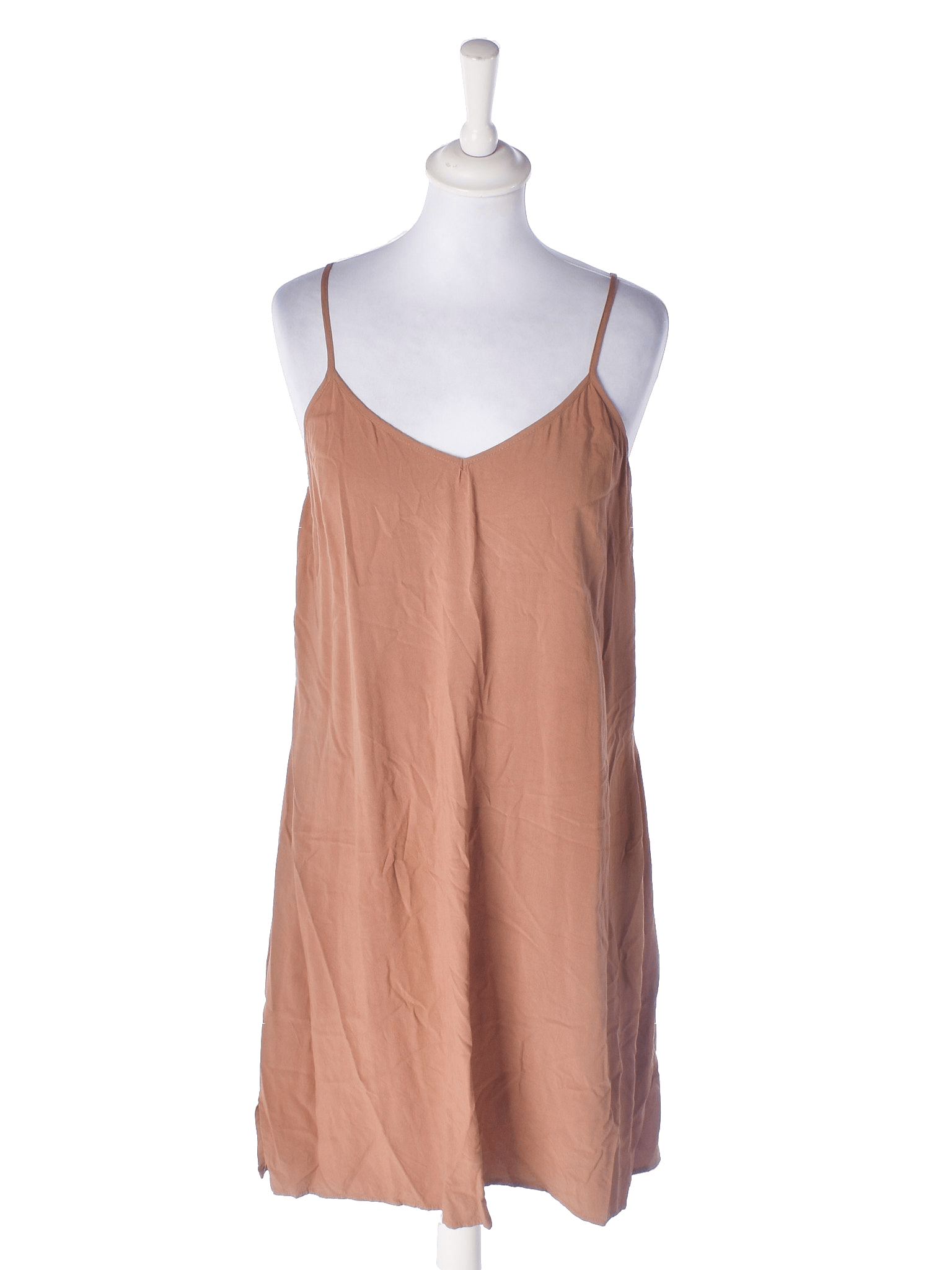 Rue de Femme Kjole - L / Brun / Kvinde - SassyLAB Secondhand