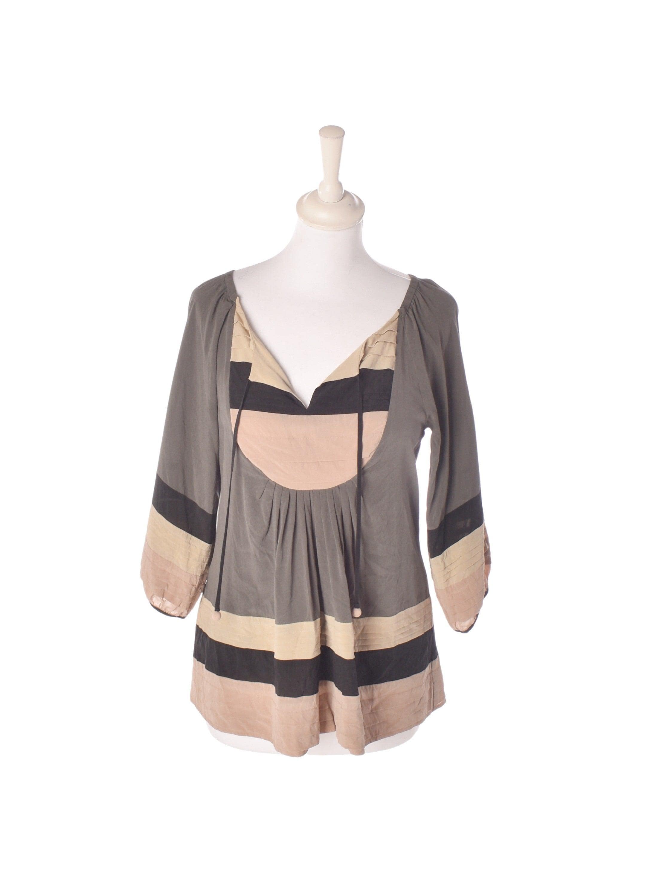 Rützou Bluse - 34 / Grå / Kvinde - SassyLAB Secondhand