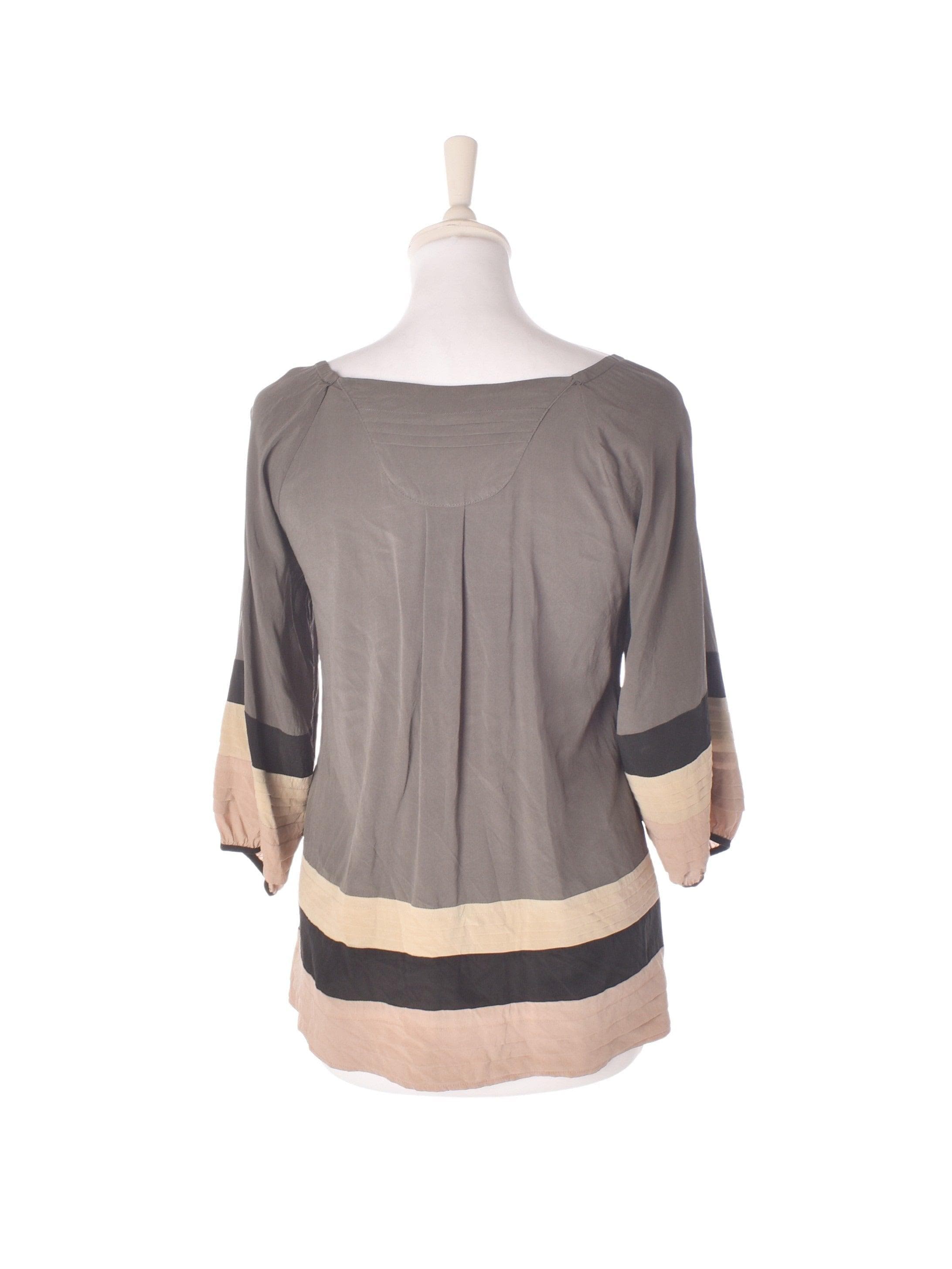 Rützou Bluse - 34 / Grå / Kvinde - SassyLAB Secondhand
