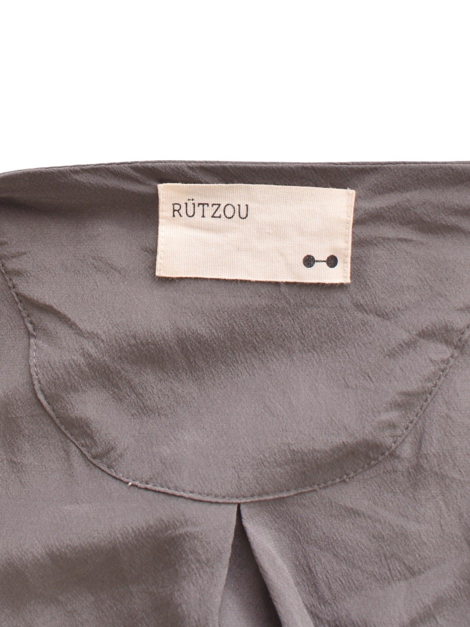 Rützou Bluse - 34 / Grå / Kvinde - SassyLAB Secondhand