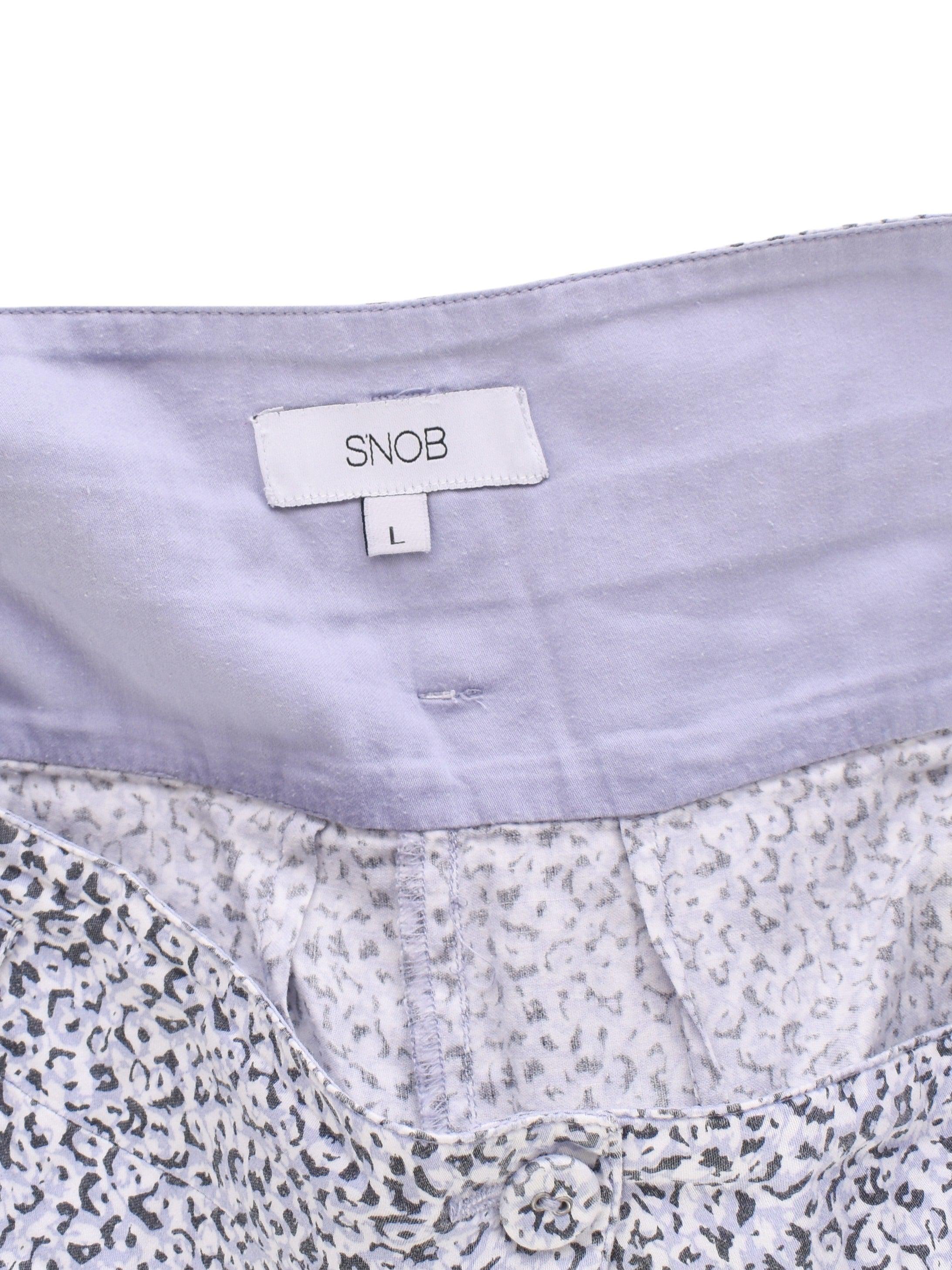 S'nob Bukser - L / Blå / Kvinde - SassyLAB Secondhand