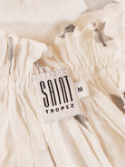 Saint Tropez Bluse - M / Hvid / Kvinde - SassyLAB Secondhand