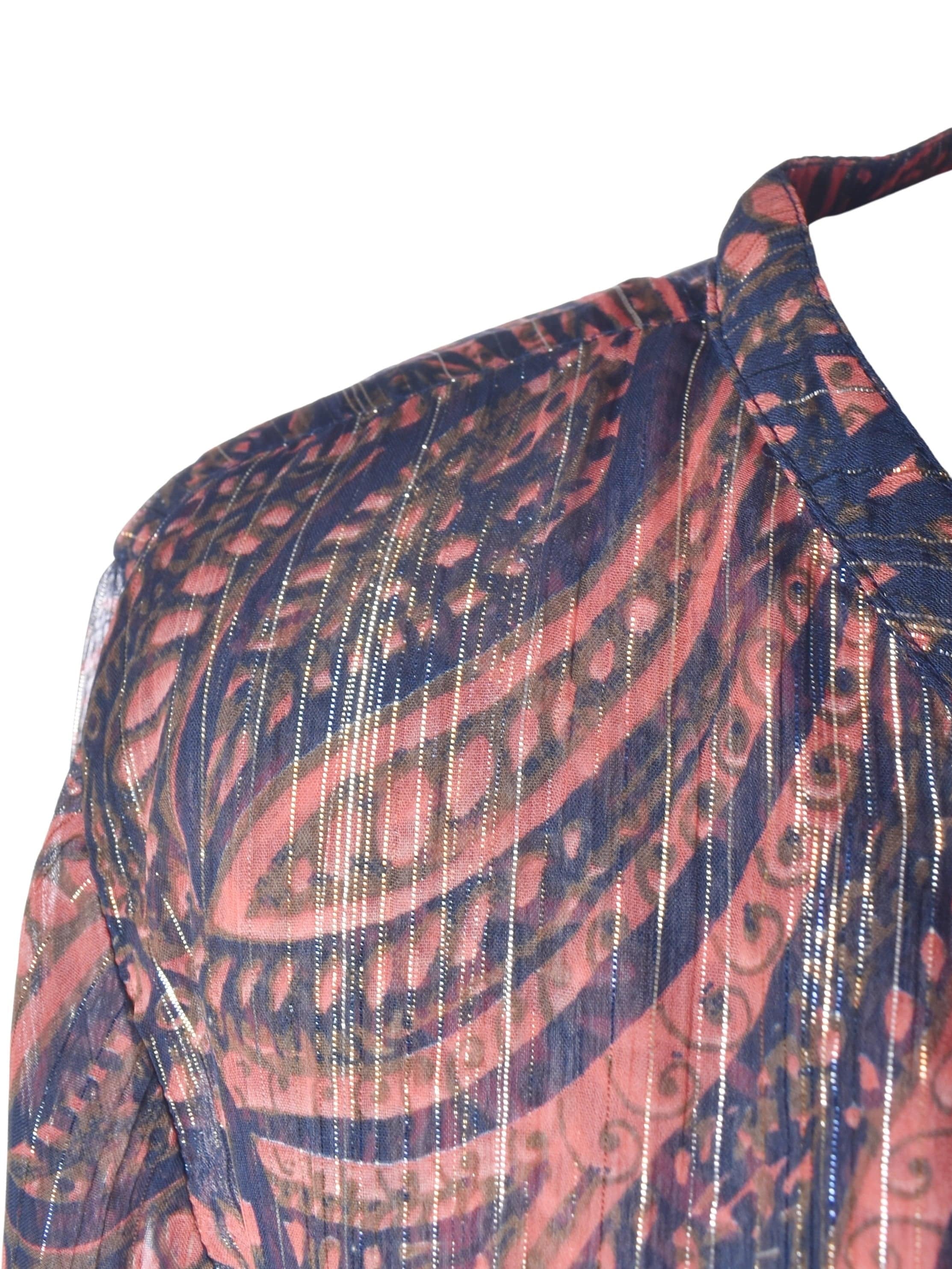 Saint tropez Bluse - M / Rød / Kvinde - SassyLAB Secondhand