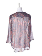 Saint tropez Bluse - M / Rød / Kvinde - SassyLAB Secondhand