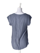 Saint Tropez Bluse - S / Blå / Kvinde - SassyLAB Secondhand