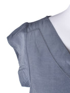 Saint Tropez Bluse - S / Blå / Kvinde - SassyLAB Secondhand