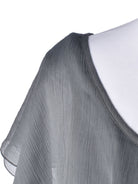 Saint Tropez Bluse - S / Grå / Kvinde - SassyLAB Secondhand
