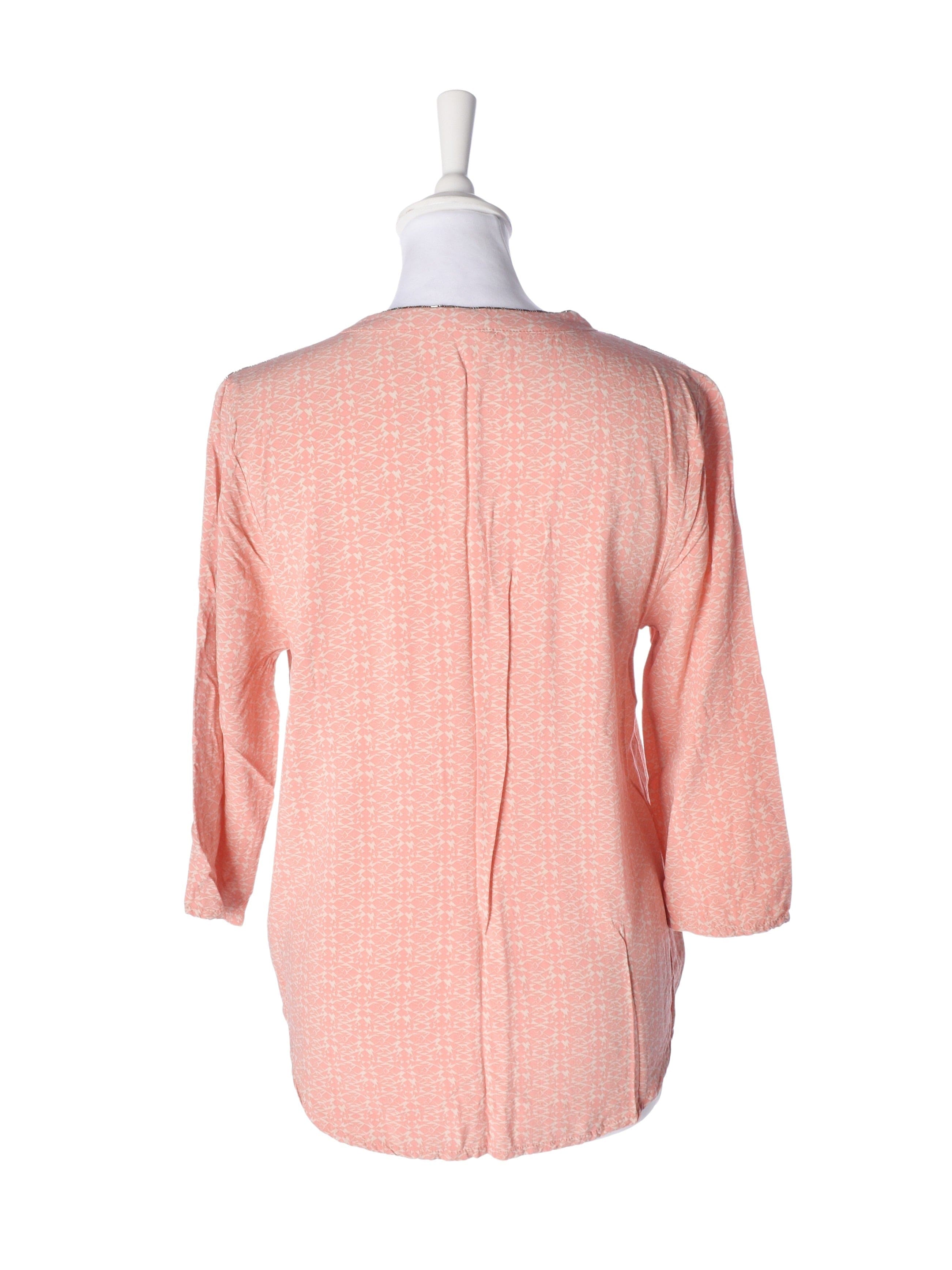 Saint Tropez Bluse - S / Pink / Kvinde - SassyLAB Secondhand