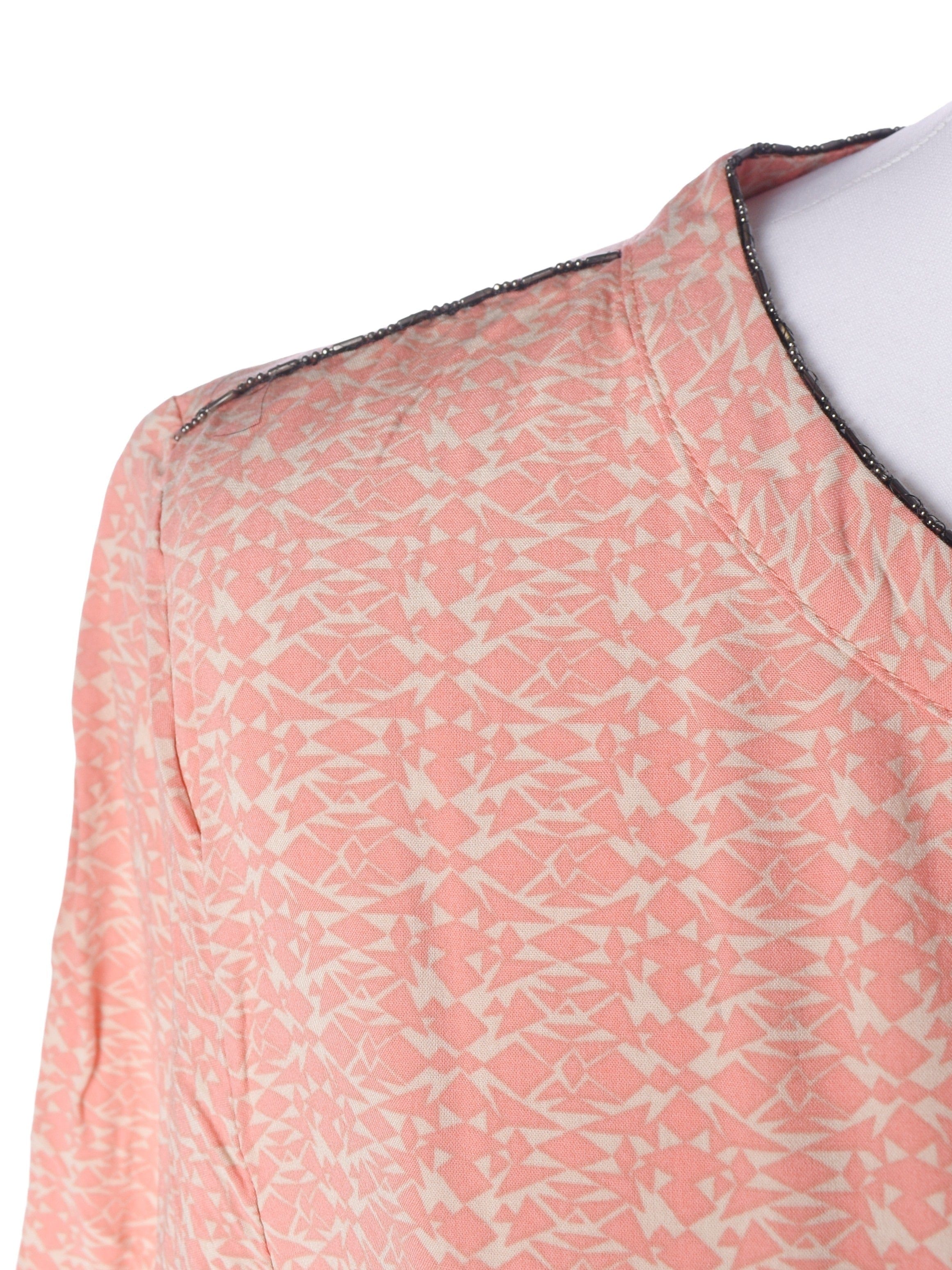 Saint Tropez Bluse - S / Pink / Kvinde - SassyLAB Secondhand
