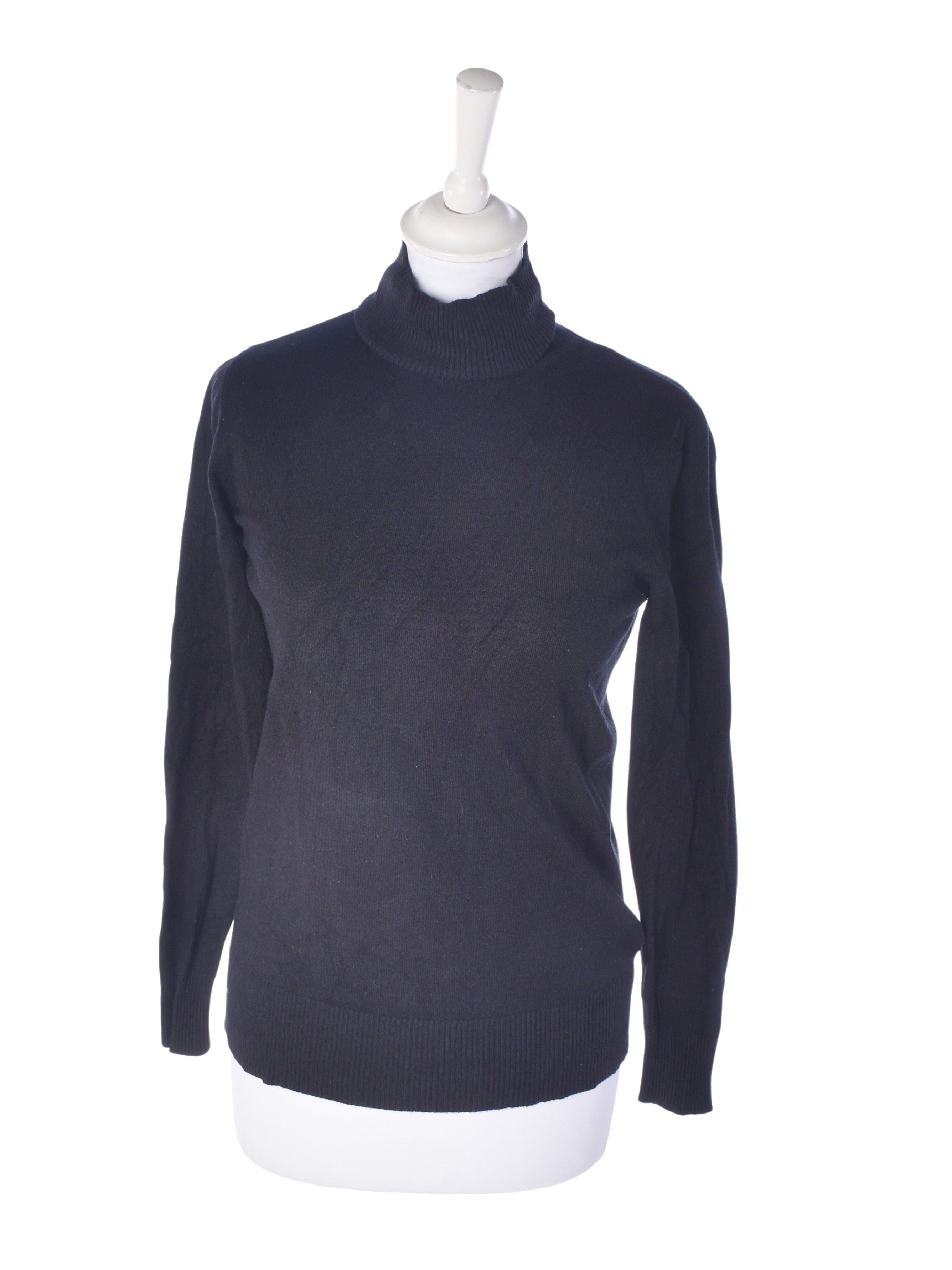 Saint Tropez Bluse - S / Sort / Kvinde - SassyLAB Secondhand