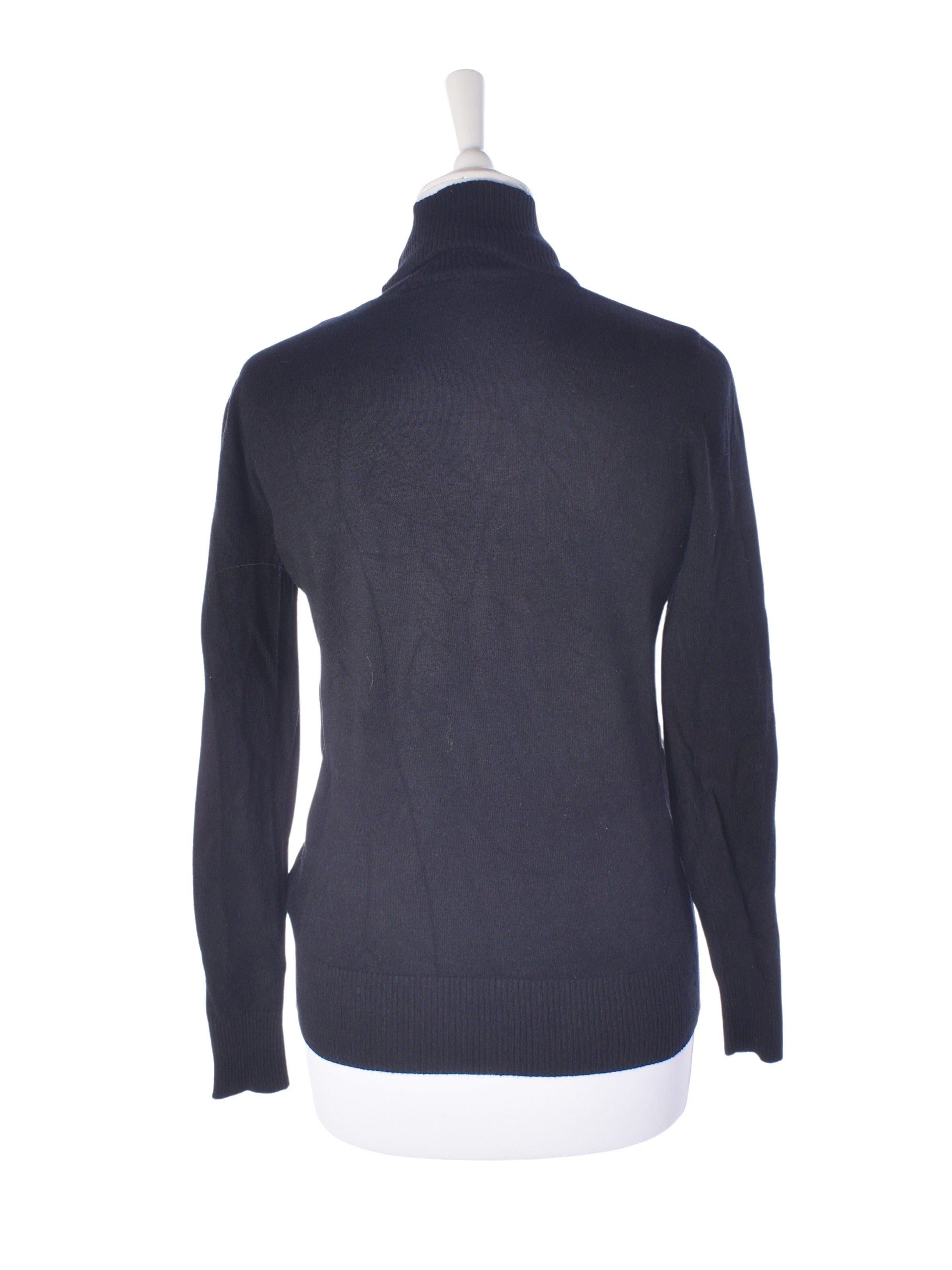 Saint Tropez Bluse - S / Sort / Kvinde - SassyLAB Secondhand