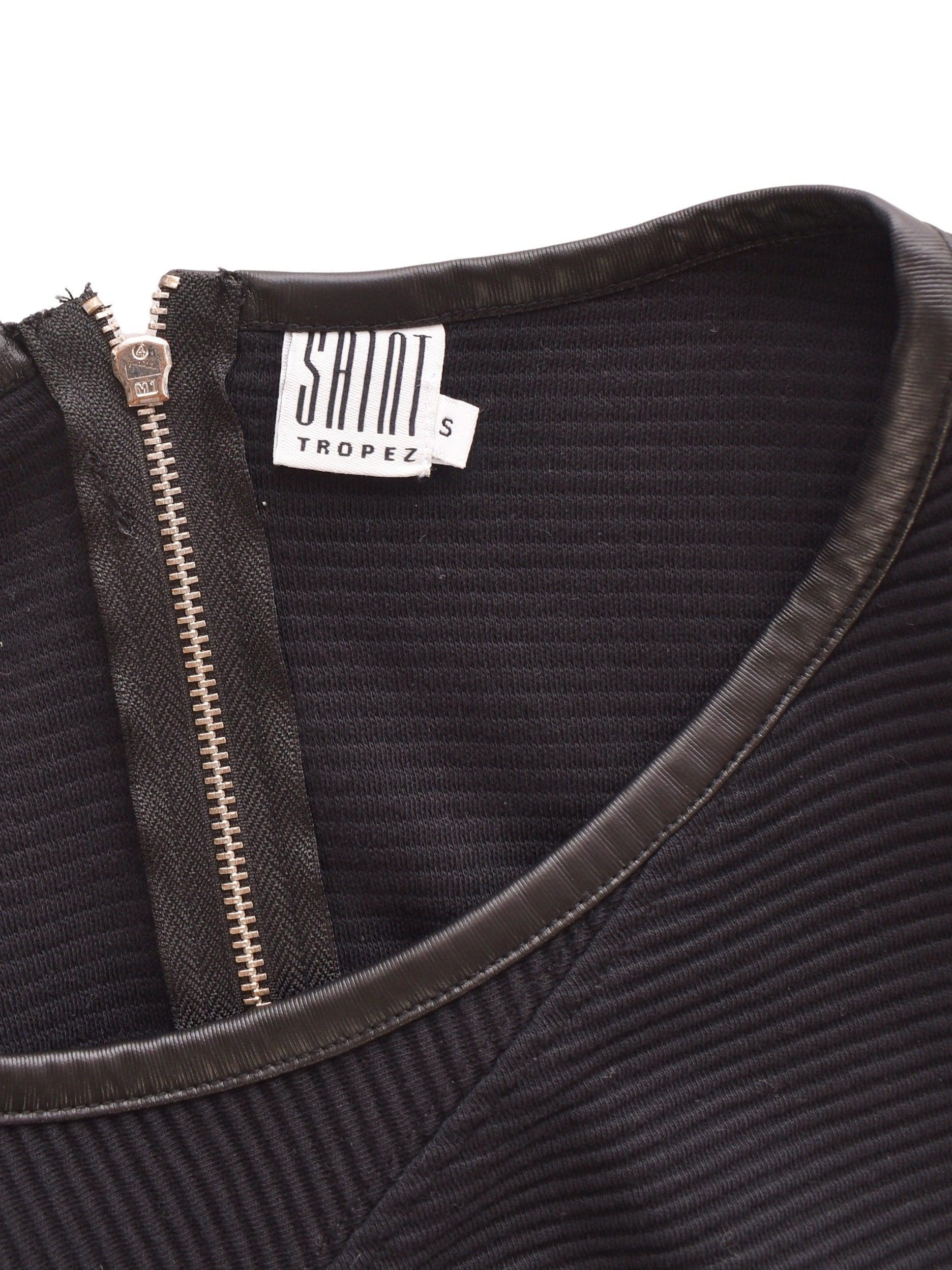 Saint Tropez Bluse - S / Sort / Kvinde - SassyLAB Secondhand