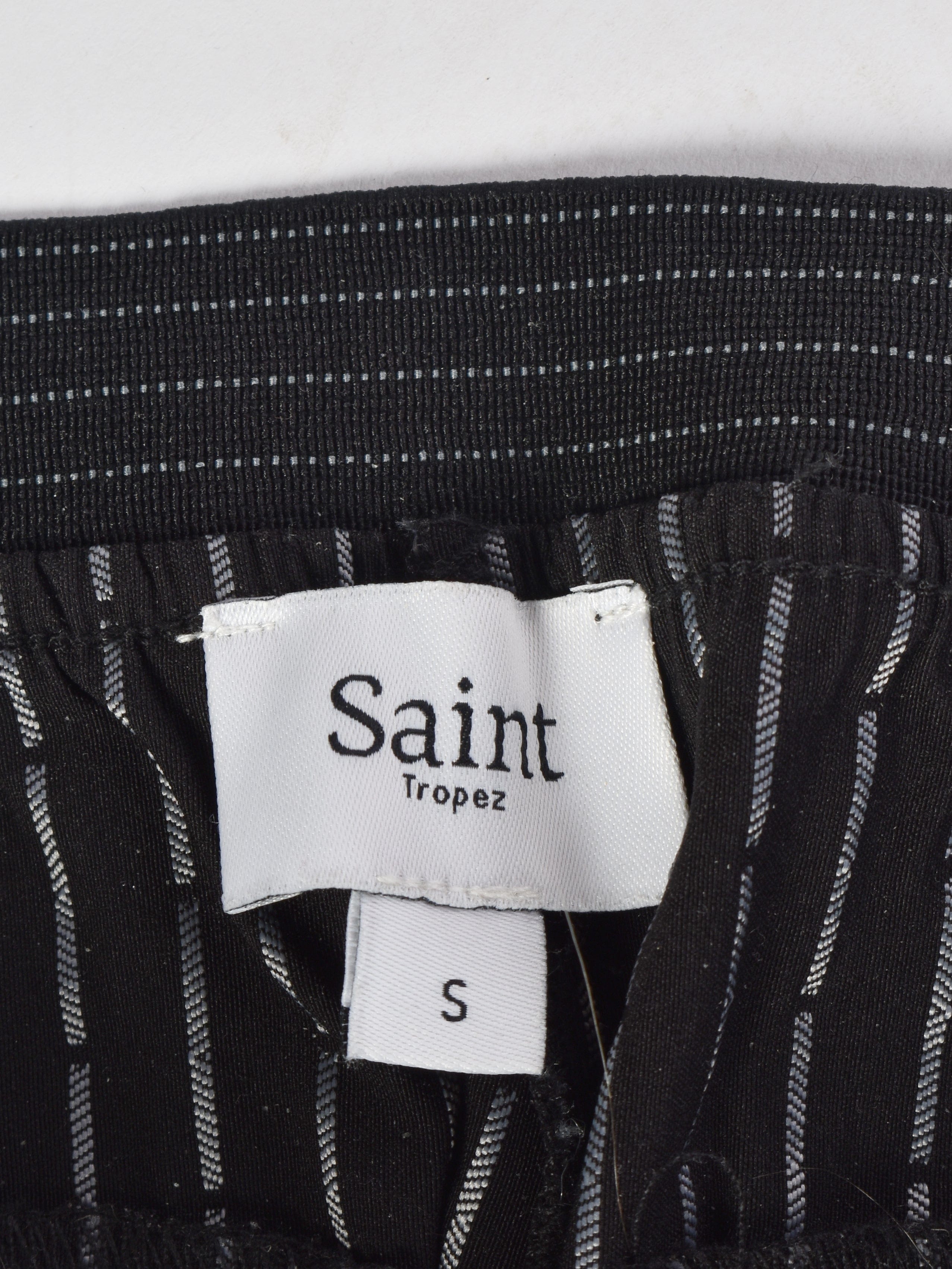 Saint Tropez Bukser - S / Sort / Kvinde - SassyLAB Secondhand