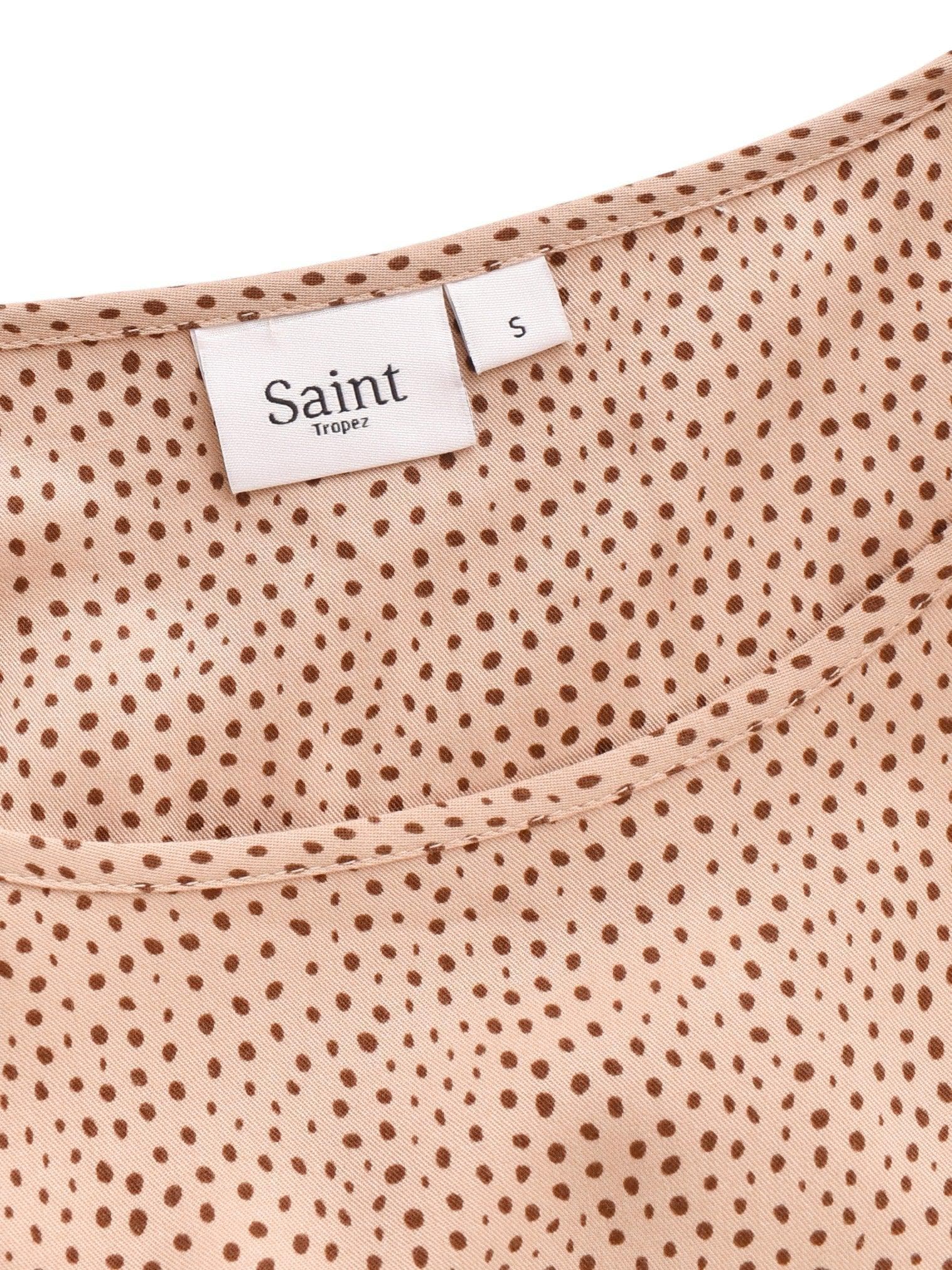 Saint Tropez Kjole - S / Beige / Kvinde - SassyLAB Secondhand