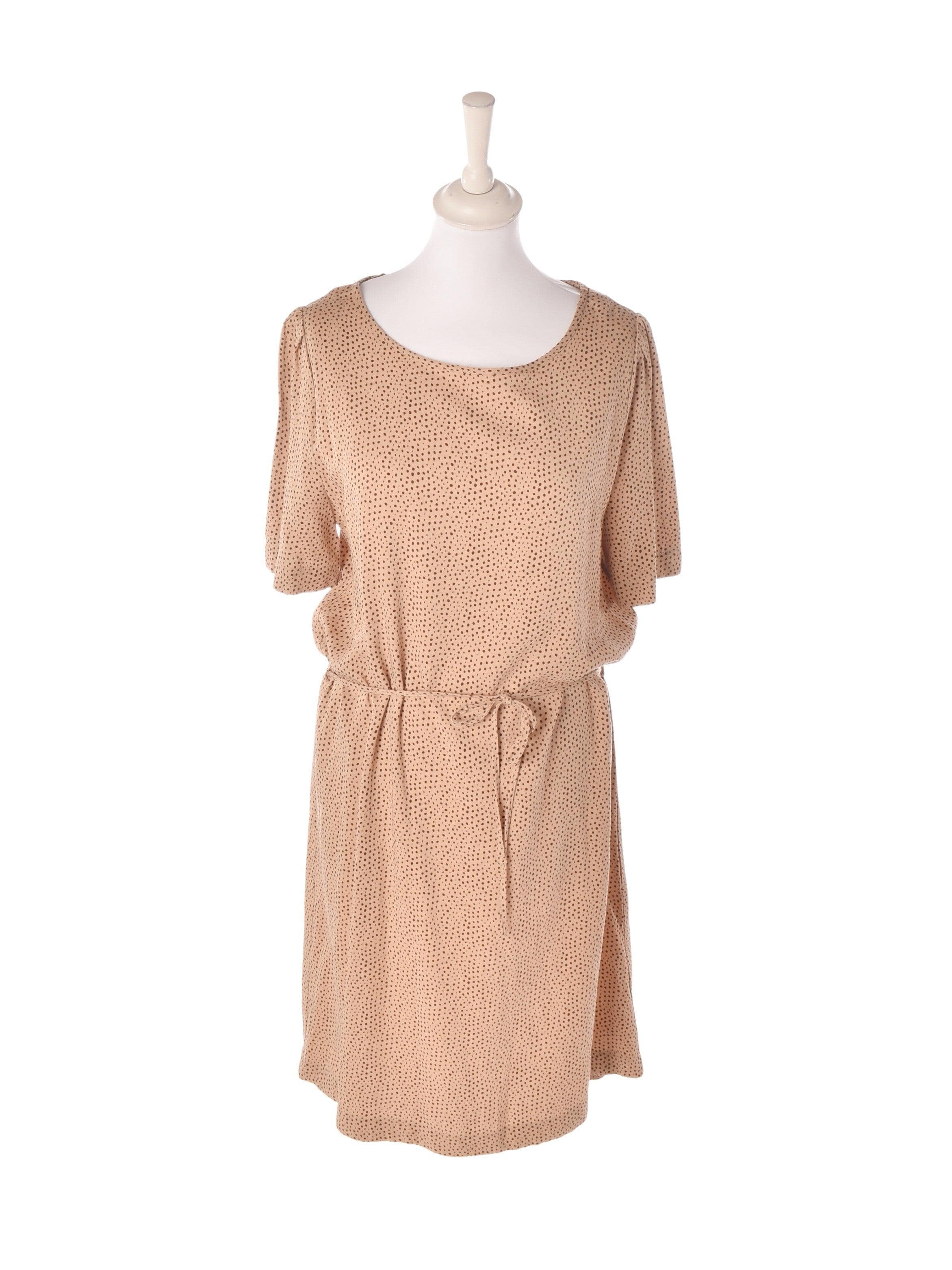 Saint Tropez Kjole - S / Beige / Kvinde - SassyLAB Secondhand