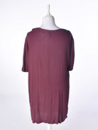 Saint tropez Kjole - XL / Bordeaux / Kvinde - SassyLAB Secondhand