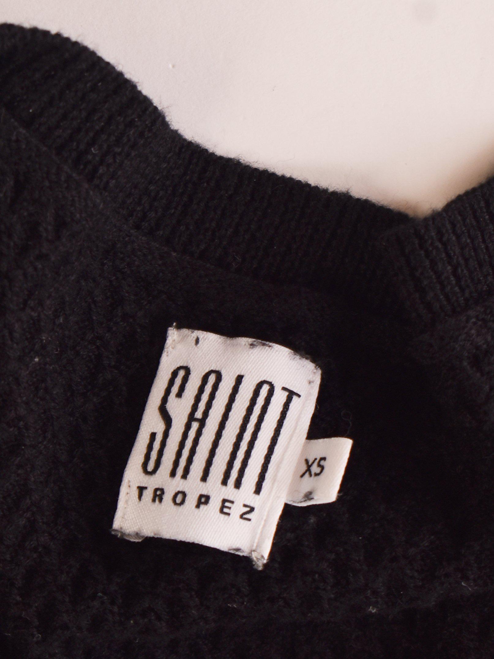 Saint Tropez Kjole - XS / Sort / Kvinde - SassyLAB Secondhand