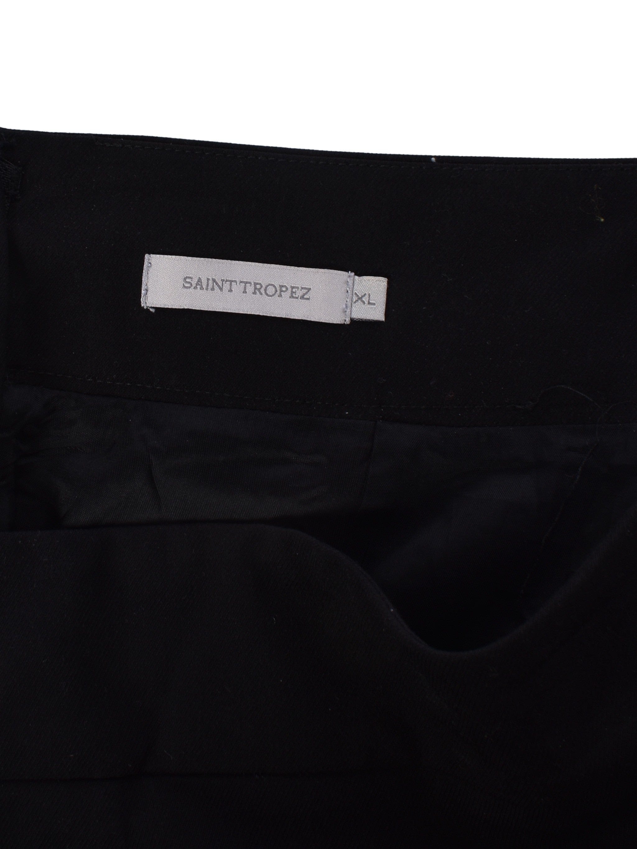 Saint Tropez Nederdel - XL / Sort / Kvinde - SassyLAB Secondhand