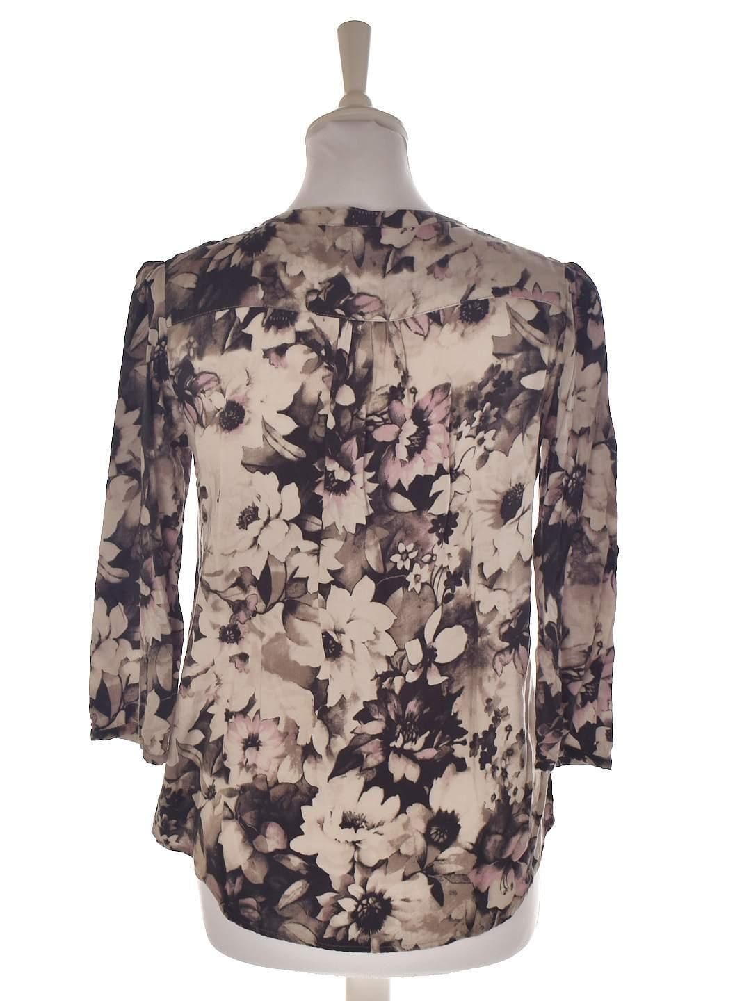 Saint Tropez Skjorte - S / Beige / Kvinde - SassyLAB Secondhand