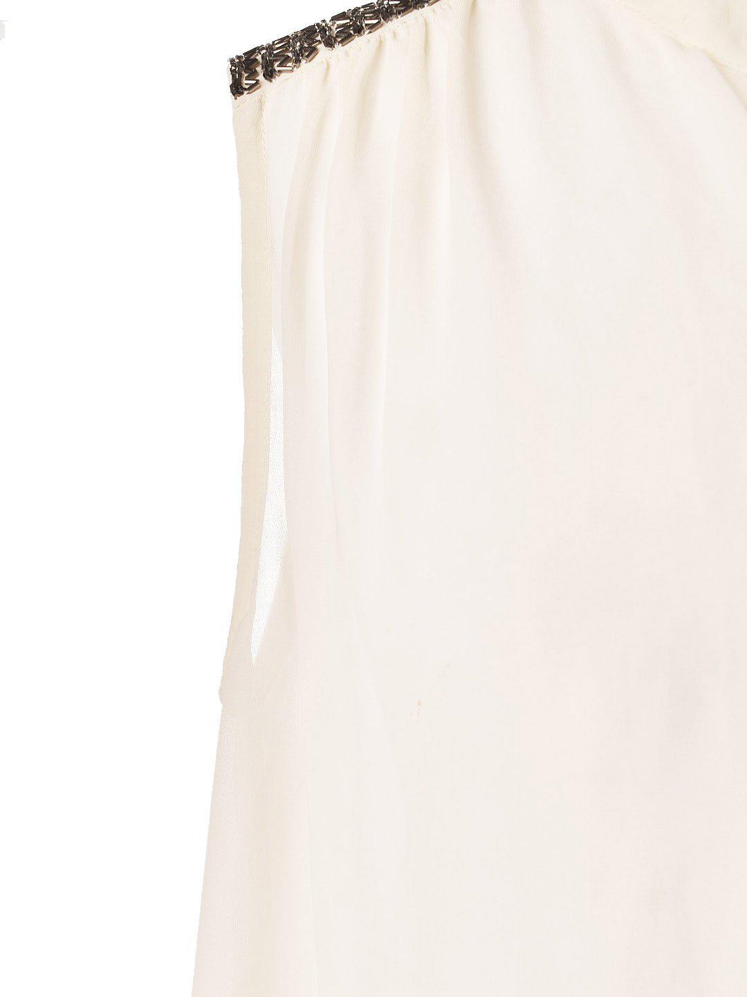 Saint Tropez Skjorte - S / Hvid / Kvinde - SassyLAB Secondhand